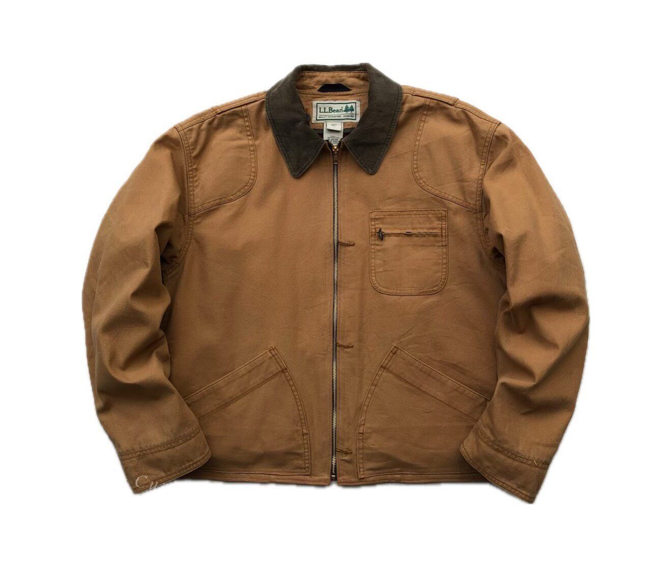 Vintage Vintage L.L.Bean 90s Cropped Hunting Jacket Size US M / EU 48-50 / 2 - 1 Thumbnail
