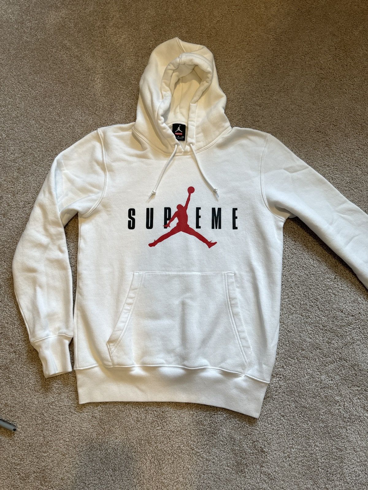 Supreme x jordan hoodie hotsell