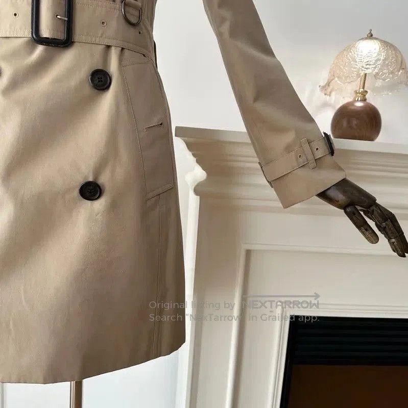 Burberry Burberry Khaki Women's Trench Coat Size S. Size S / US 4 / IT 40 - 2 Thumbnail