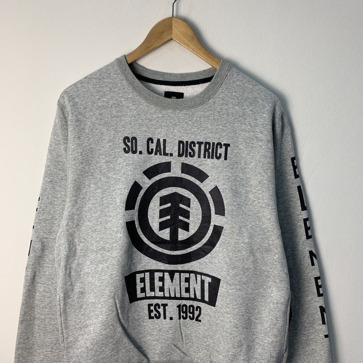 Element × Vintage Vintage 90s Element Skateboards Logo Hoodie Sweatshirt Size US M / EU 48-50 / 2 - 3 Thumbnail