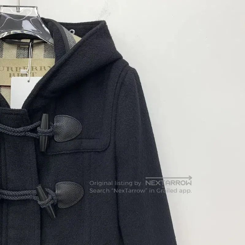 Burberry Burberry Black Wool Women's Coat Size M. Size M / US 6-8 / IT 42-44 - 3 Thumbnail