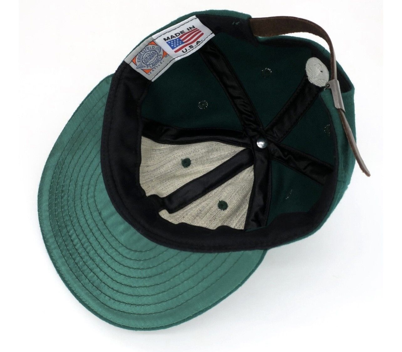 Ebbets Field Flannels Vintage Green Truth Hat Size ONE SIZE - 3 Thumbnail