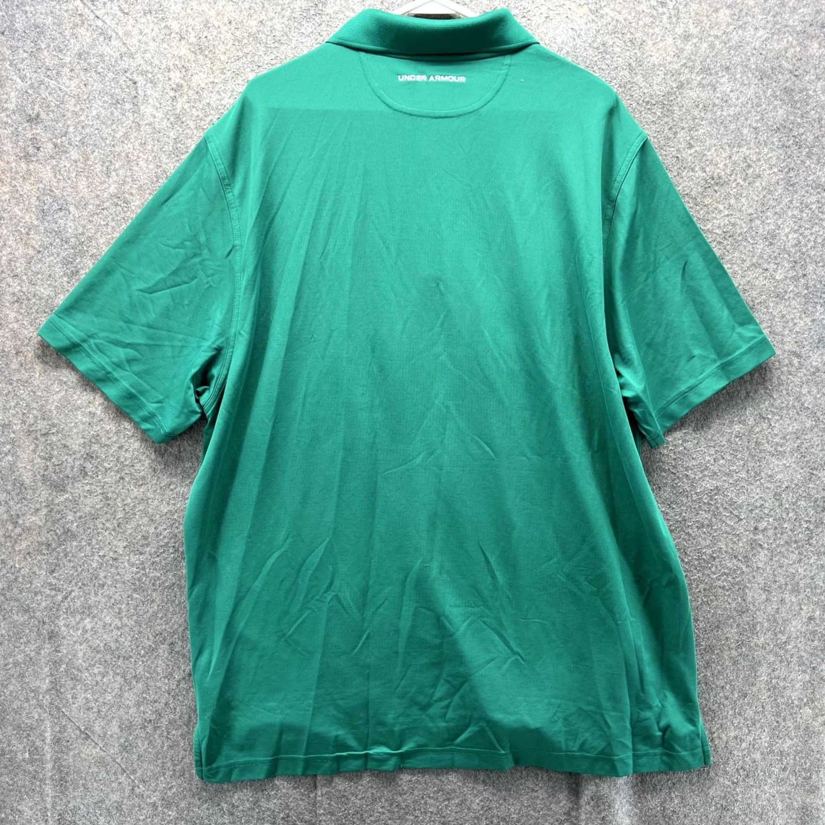 Under Armour Under Armour Polo Shirt Mens 2XL Green HeatGear Loose Fit Golf Athletic Polo Shirt Mens 2XL Green HeatGear Loose Fit Golf Athletic Size US XXL / EU 58 / 5 - 2 Thumbnail
