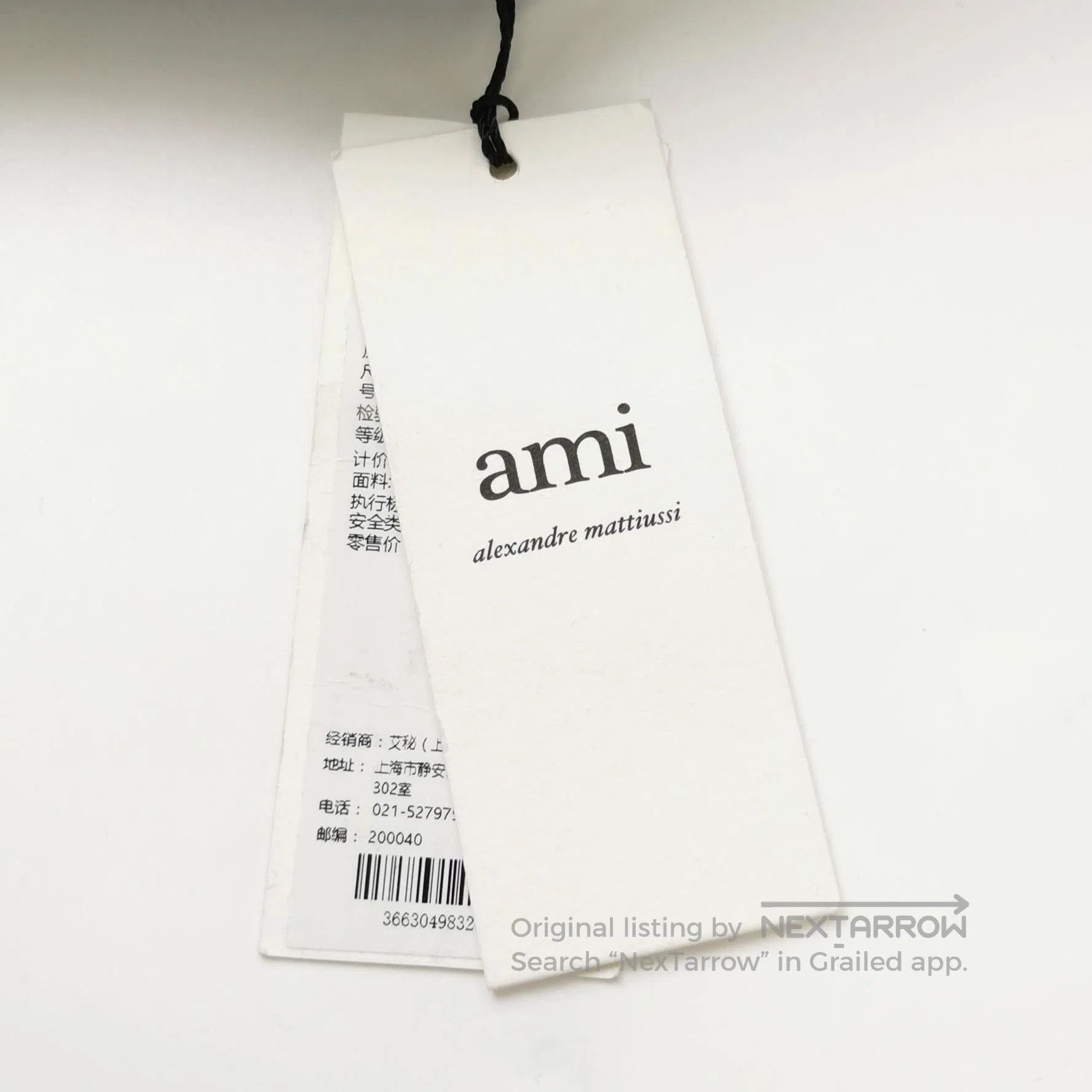 AMI AMI Cotton Logo Crewneck Long-Sleeve Sweatshirt XS. Size US XS / EU 42 / 0 - 1 Thumbnail