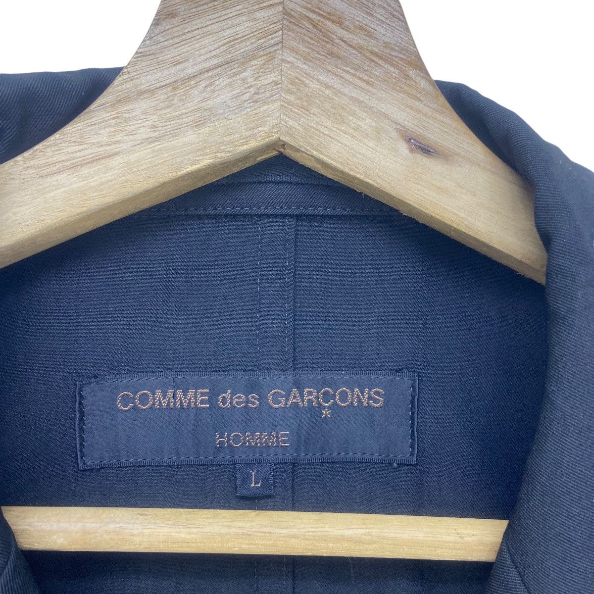 Comme des Garcons Homme Rare🔥AD2002 Comme des Garçons Stylish Wool Blazer Coat Size US M / EU 48-50 / 2 - 19 Thumbnail