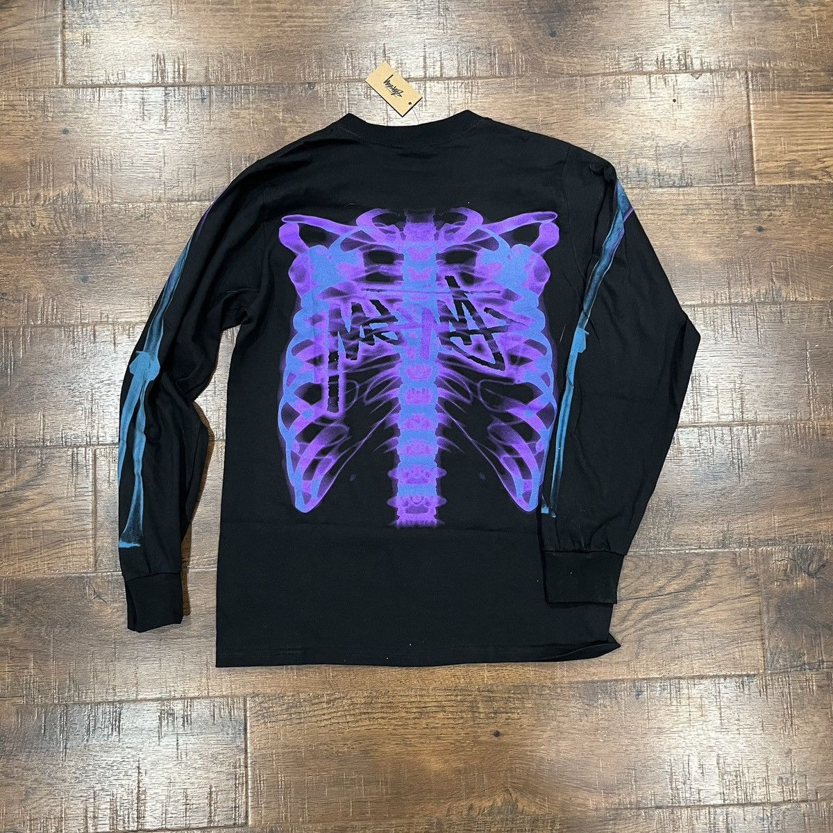 Stussy Stussy 3M Rib Cage Tee Black Small BRAND NEW Size US S / EU 44-46 / 1 - 3 Thumbnail