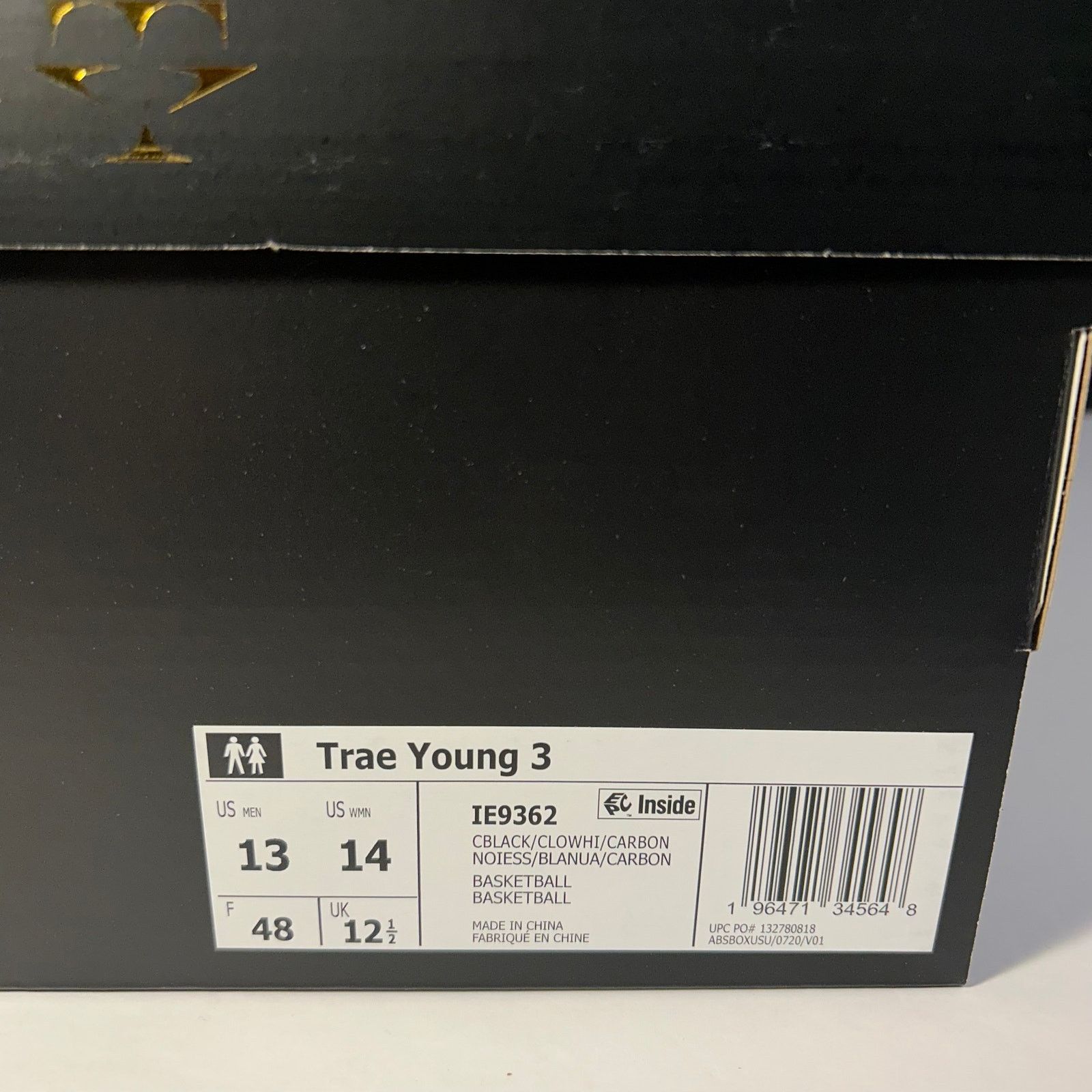 Adidas adidas Trae Young 3 Basketball Shoes Black M13 W14 IE9362 Size US 13 / EU 46 - 9 Thumbnail