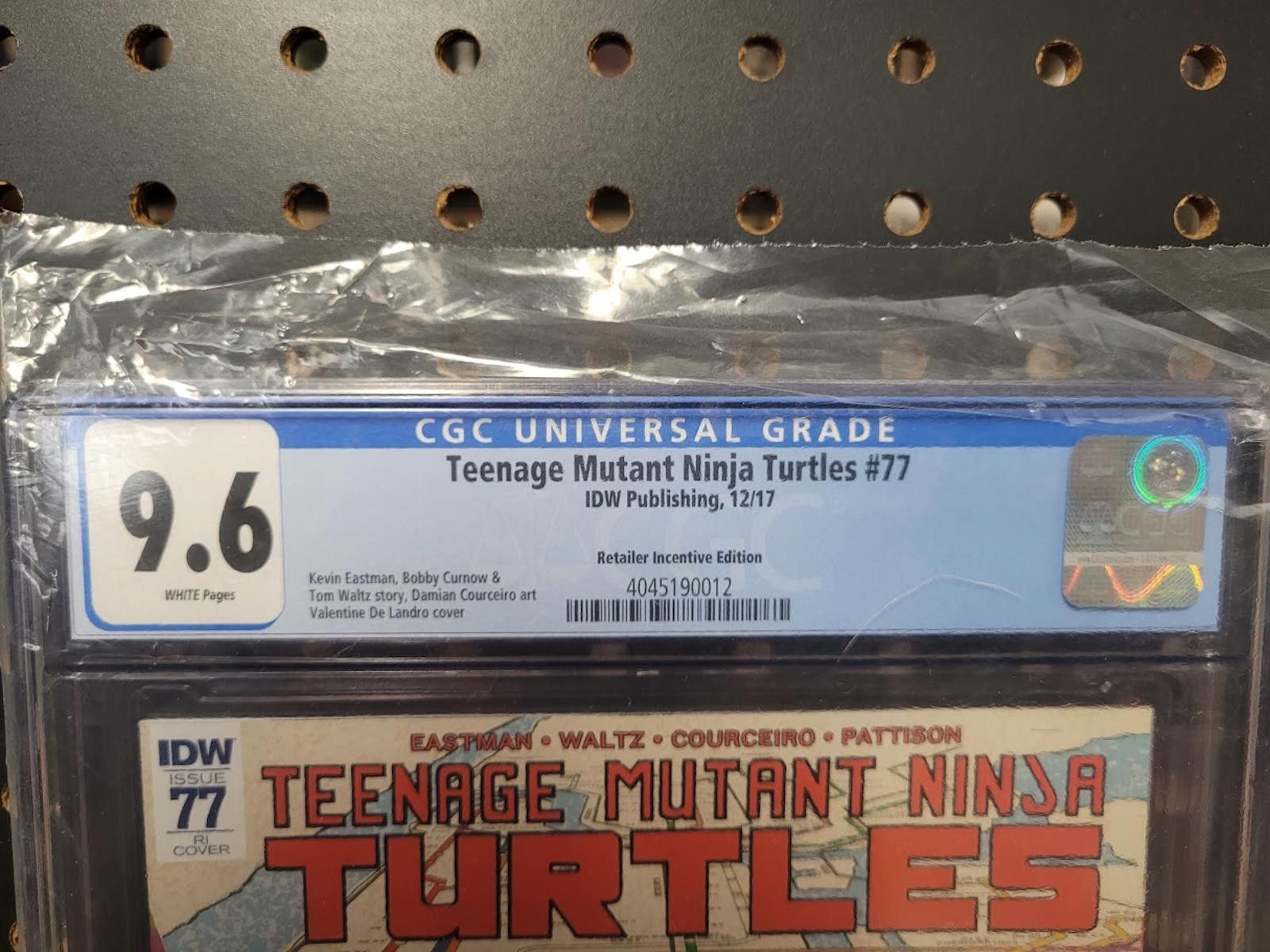 Other Teenage Mutant Ninja Turtles #77 CGC 9.6 - 1:10 Ratio Size ONE SIZE - 2 Thumbnail