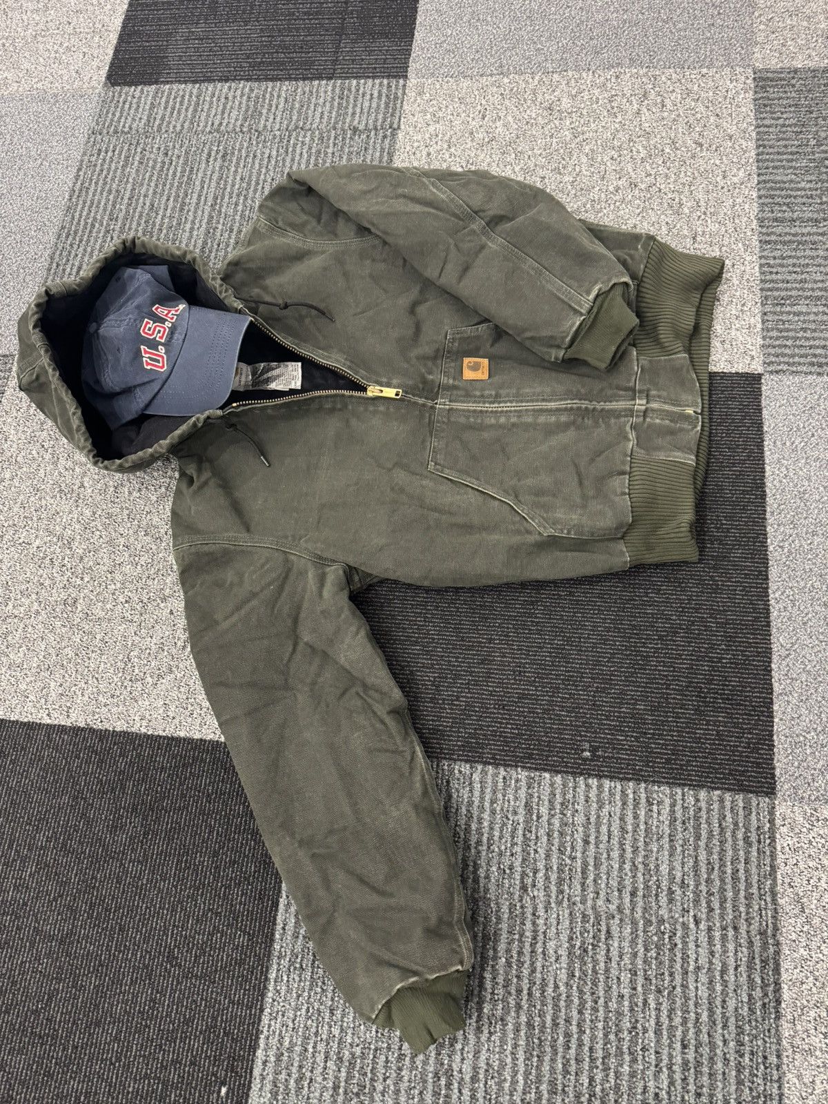 Carhartt Carhartt Active Jacket J130 MOS usa vintage og Size US S / EU 44-46 / 1 - 4 Thumbnail
