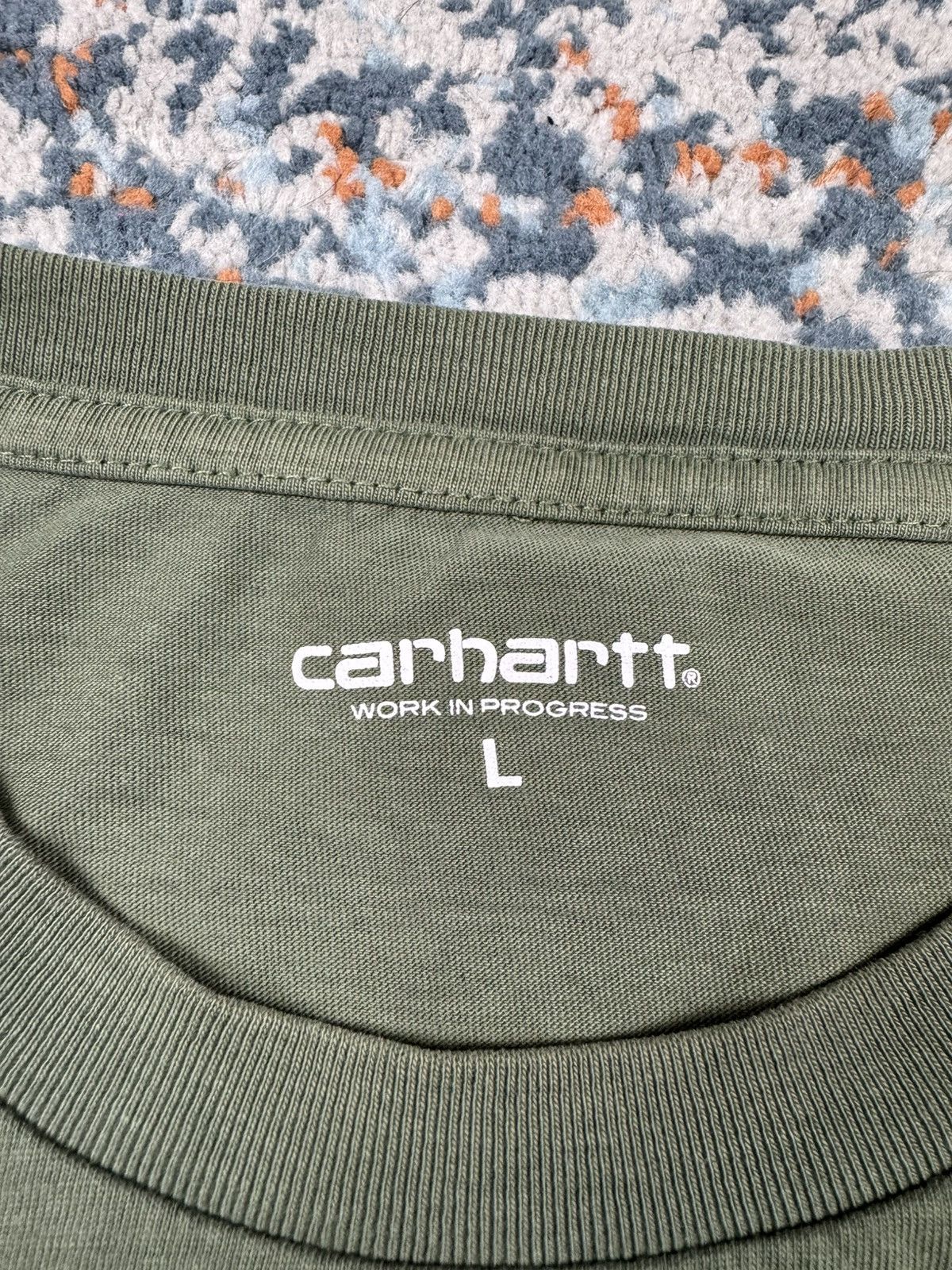 Carhartt × Carhartt Wip Vintage y2k Carhartt wip pocket patch logo pocket tee Size US L / EU 52-54 / 3 - 7 Thumbnail