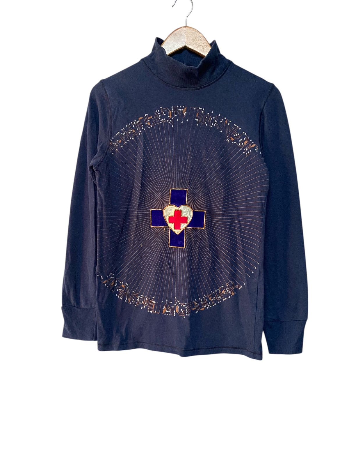 Jean Paul Gaultier Jean Paul Gaultier Mille longslevve tshirt Size US S / EU 44-46 / 1 - 1 Thumbnail