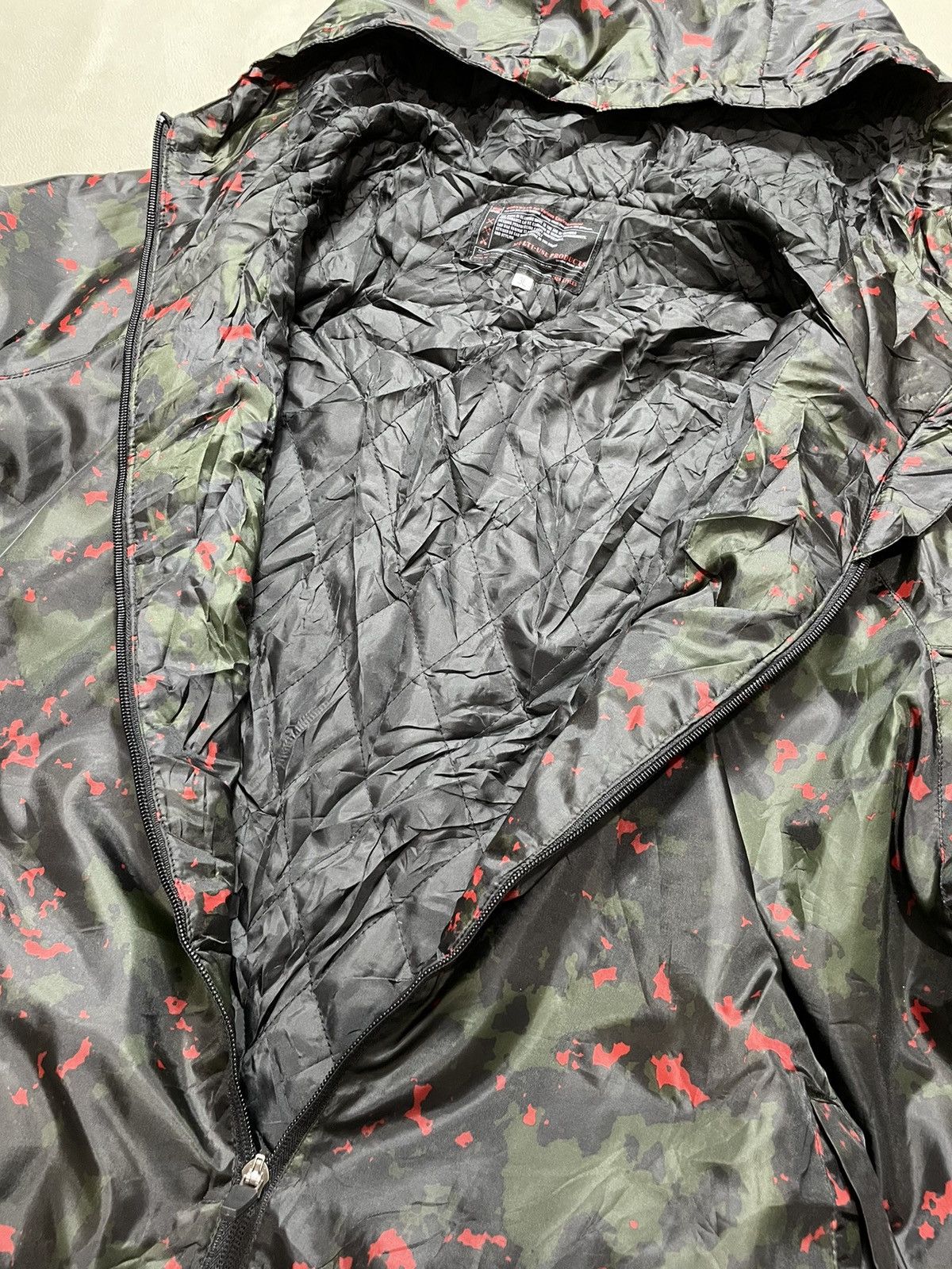 Japanese Brand Workwear Camoflage mask hoodie Jacket Size US L / EU 52-54 / 3 - 10 Thumbnail