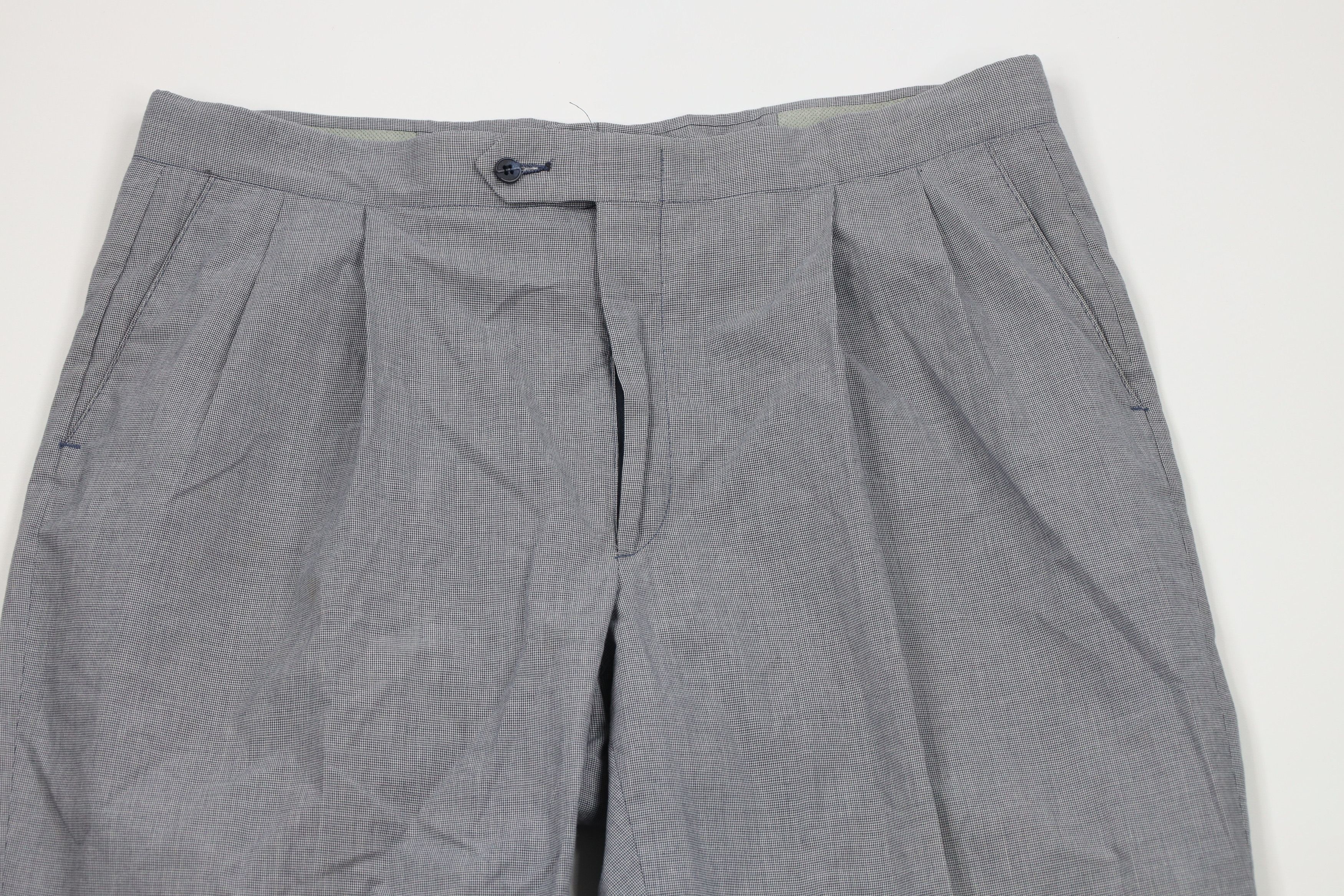 Vintage Vintage 90s Streetwear Wide Leg Chino Pants Houndstooth Size US 36 / EU 52 - 2 Thumbnail
