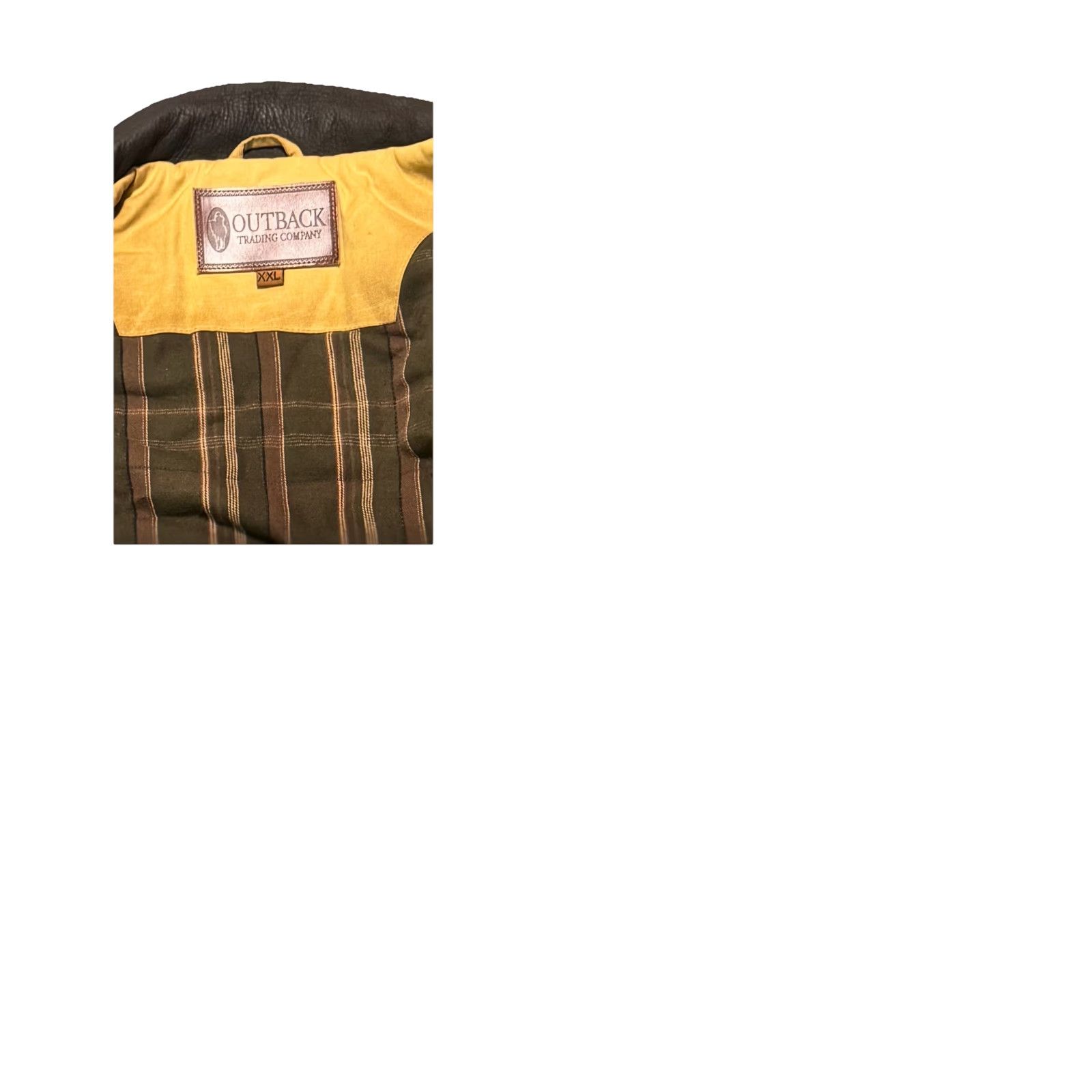 Vintage Outback Trading Company Canvas Sawbuck Oilskin Waxed Vest Jacket XXL Size US XXL / EU 58 / 5 - 11 Thumbnail