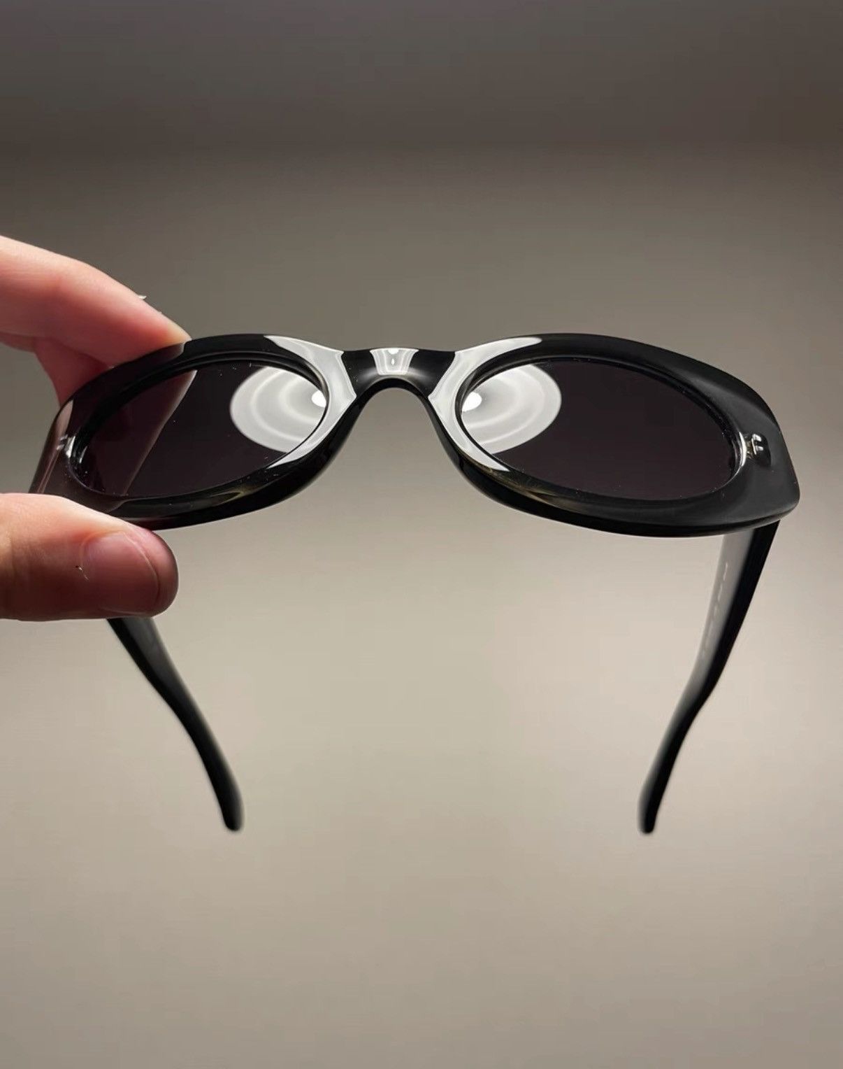 Gucci GUCCI Transparent Black Sports Sunglasses K24 Size ONE SIZE - 2 Thumbnail