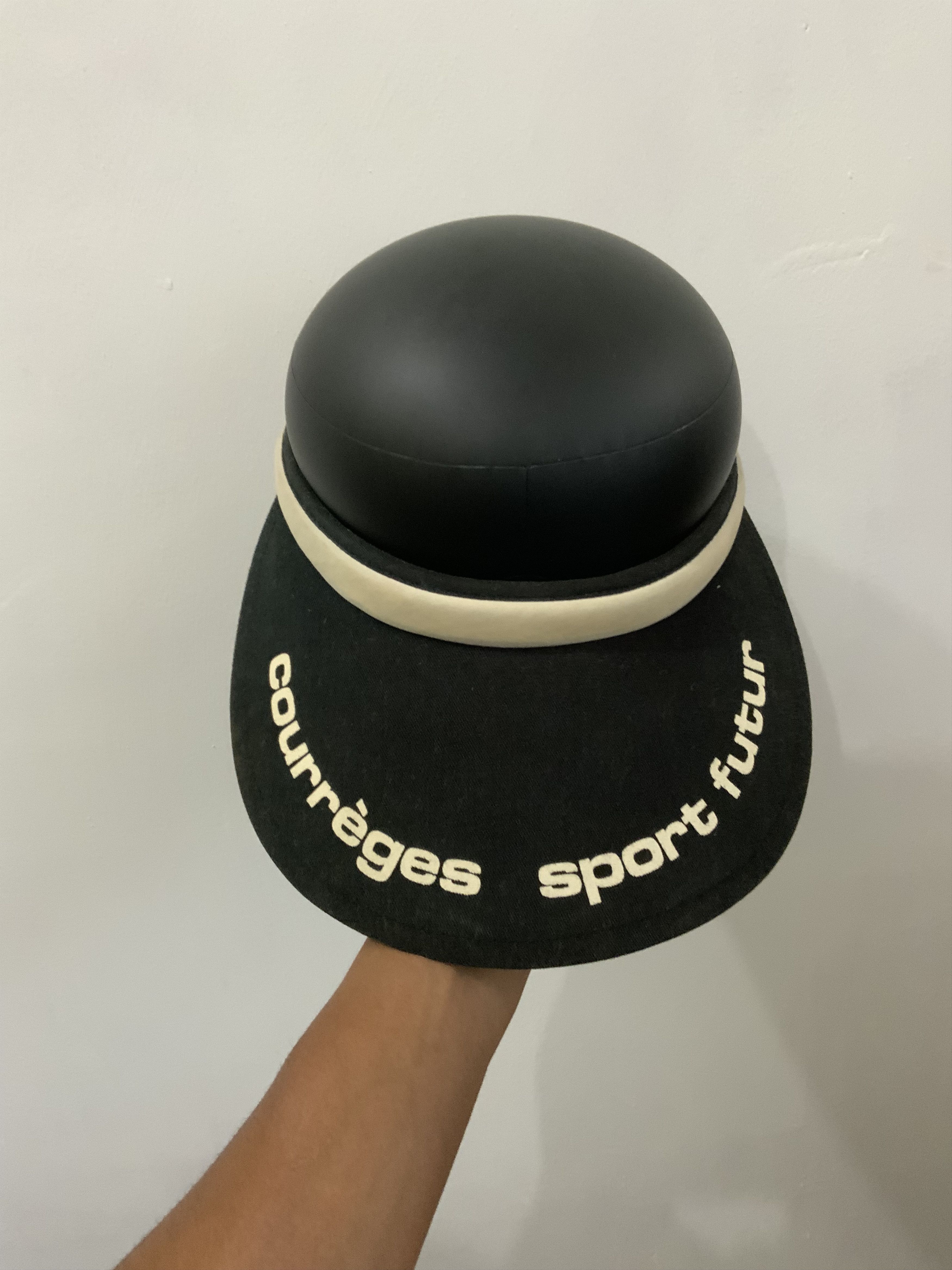Courreges Courreges Sport Futur Vintage Visor Hat Size ONE SIZE - 5 Thumbnail