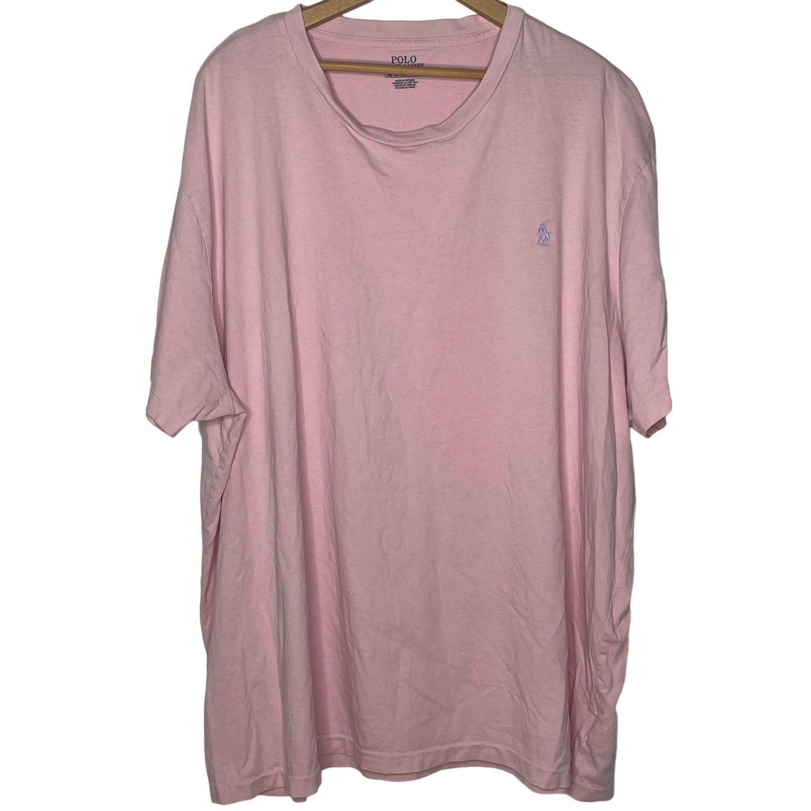 Polo Ralph Lauren Polo Ralph Lauren Pink Cotton Shirt Size US XL / EU 56 / 4 - 1 Thumbnail