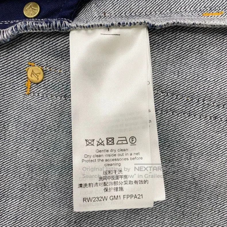 Louis Vuitton Louis Vuitton Blue Denim Shorts. Size US 36 / EU 52 - 4 Thumbnail