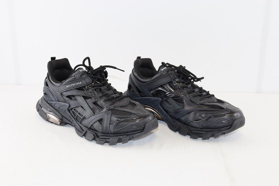 Balenciaga o1rshd1 Track .2 Open Sneakers in Black Size US 14 / EU 47 - 5 Thumbnail