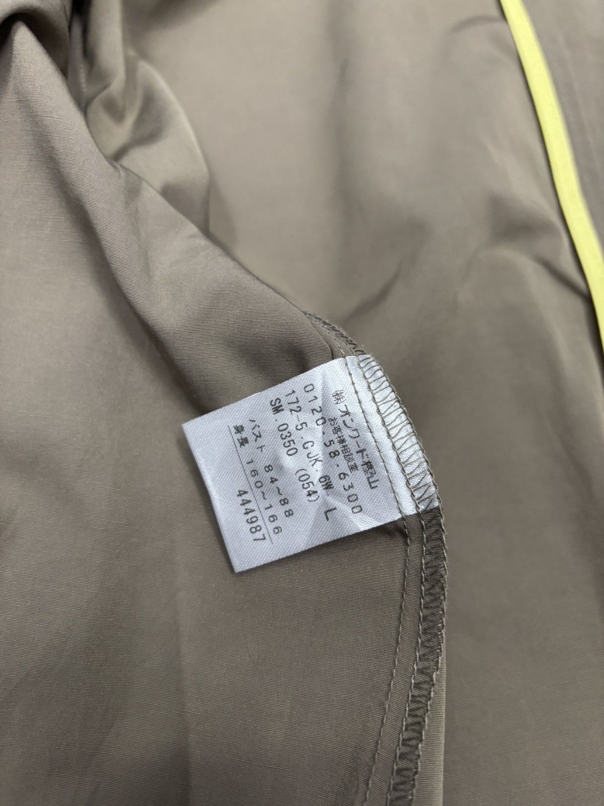 Japanese Brand × Y's × Yohji Yamamoto Field/Dream Waterproof Turtleneck Jacket Size S / US 4 / IT 40 - 14 Thumbnail