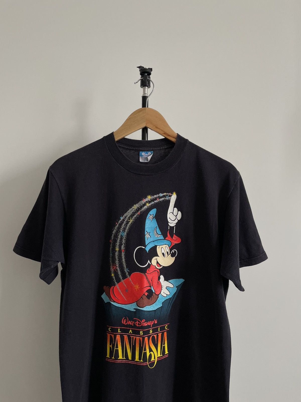 Disney Vintage 80’s Disney Fantasia Mickey Mouse T-Shirt RARE Size US M / EU 48-50 / 2 - 2 Thumbnail