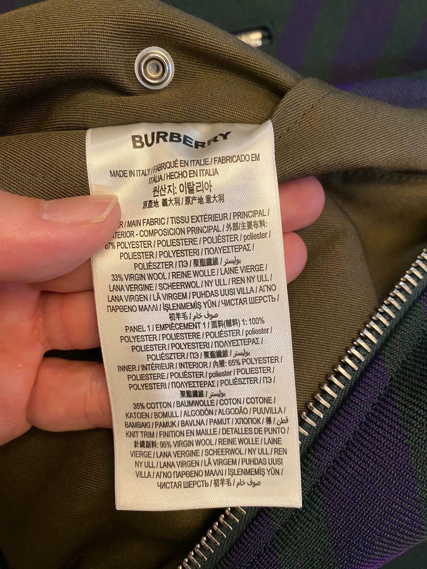 Burberry Burberry Horseferry Italy Reversible Thin Padded Jacket S Size US S / EU 44-46 / 1 - 7 Thumbnail