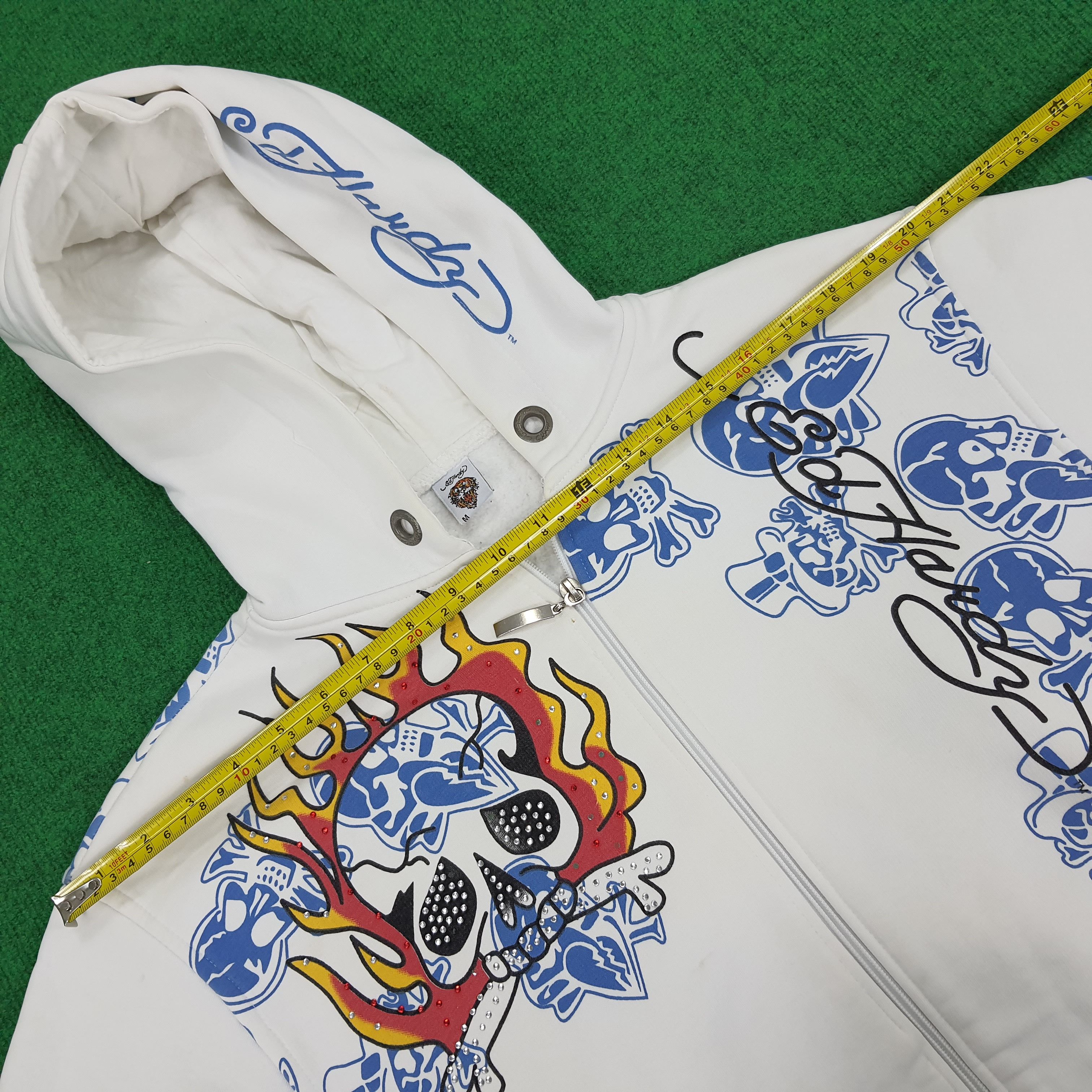 Christian Audigier × Ed Hardy Vintage Ed Hardy by Christian Audigier Fullprinted Hoodies Size US M / EU 48-50 / 2 - 11 Thumbnail