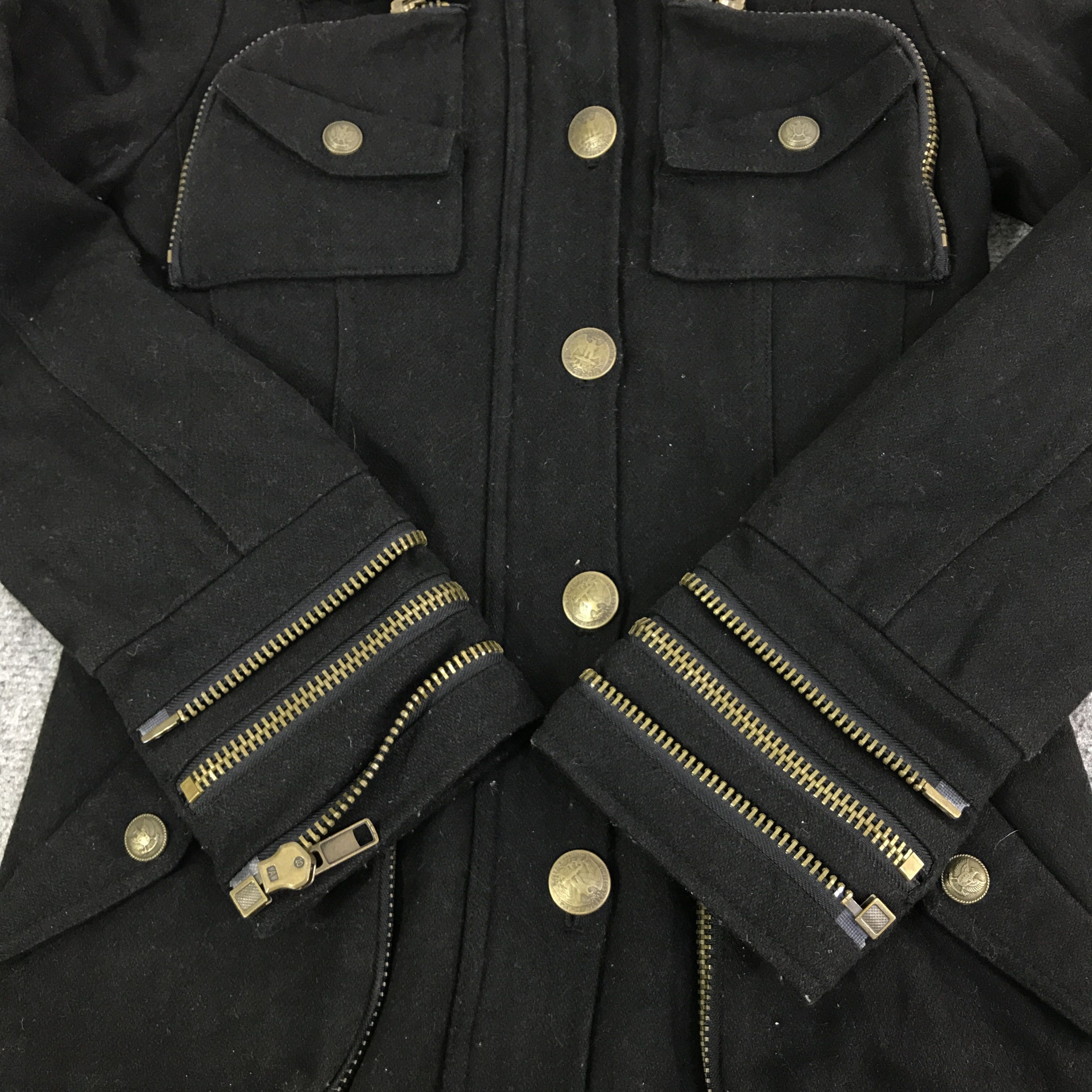 Japanese Brand Y2k Ifsixwasnine D.I.A Wool jacket K101B11 Size US M / EU 48-50 / 2 - 8 Thumbnail