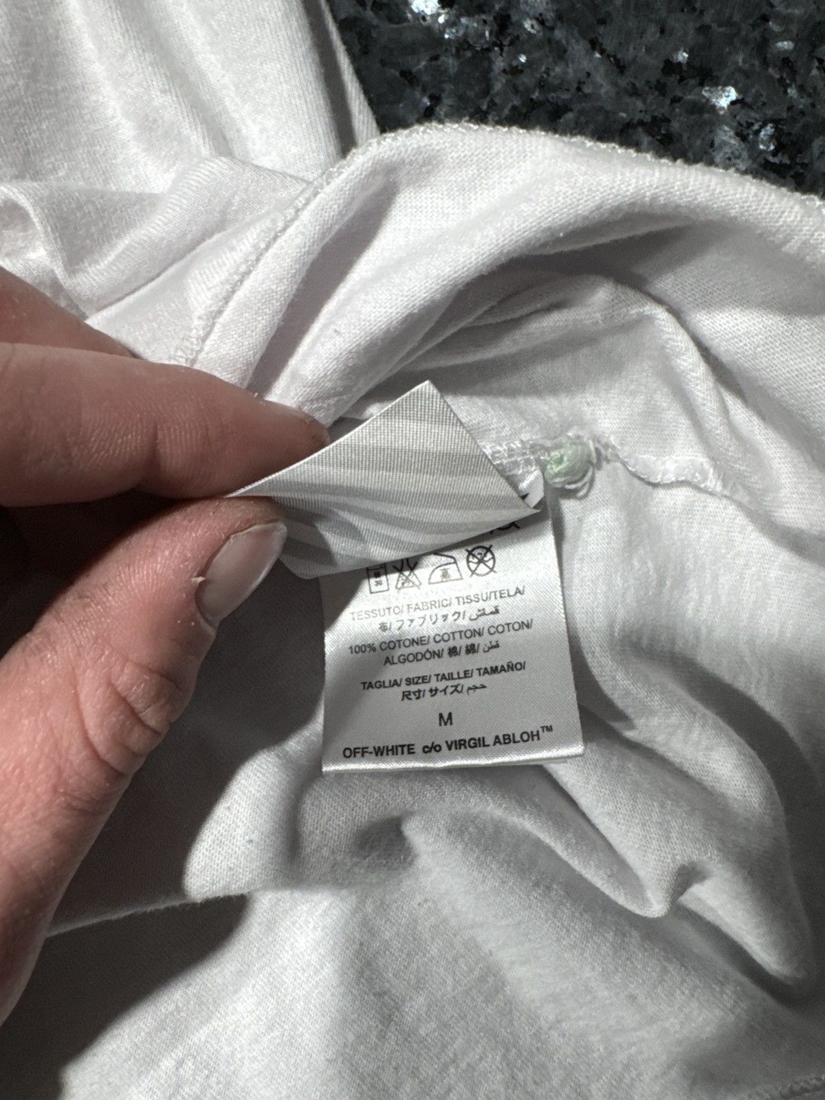 Off-White Off white mirror mirror tee Size US M / EU 48-50 / 2 - 2 Thumbnail