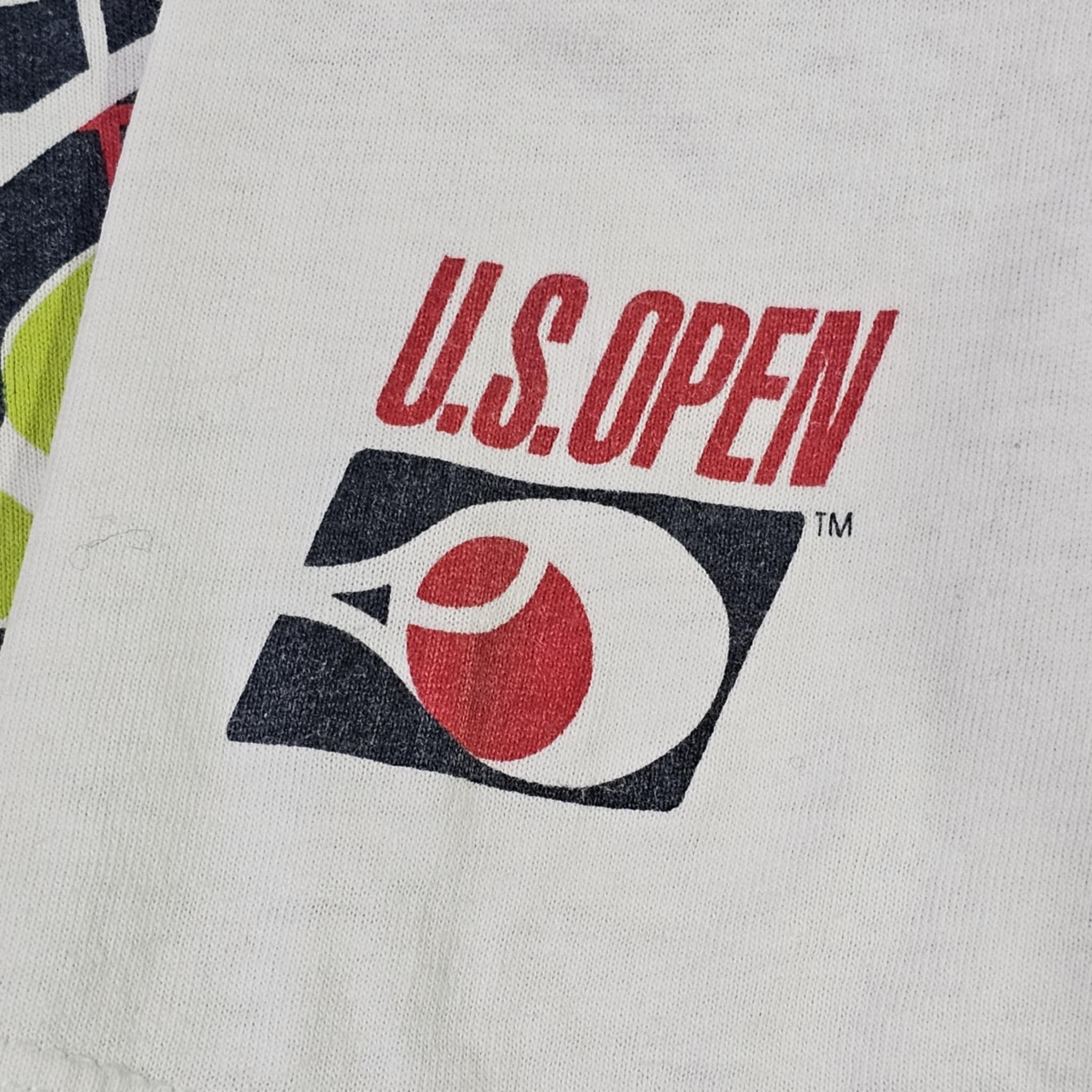 Fila × Vintage US Open Tennis Vintage 90s Fila T-Shirt Size US M / EU 48-50 / 2 - 5 Thumbnail