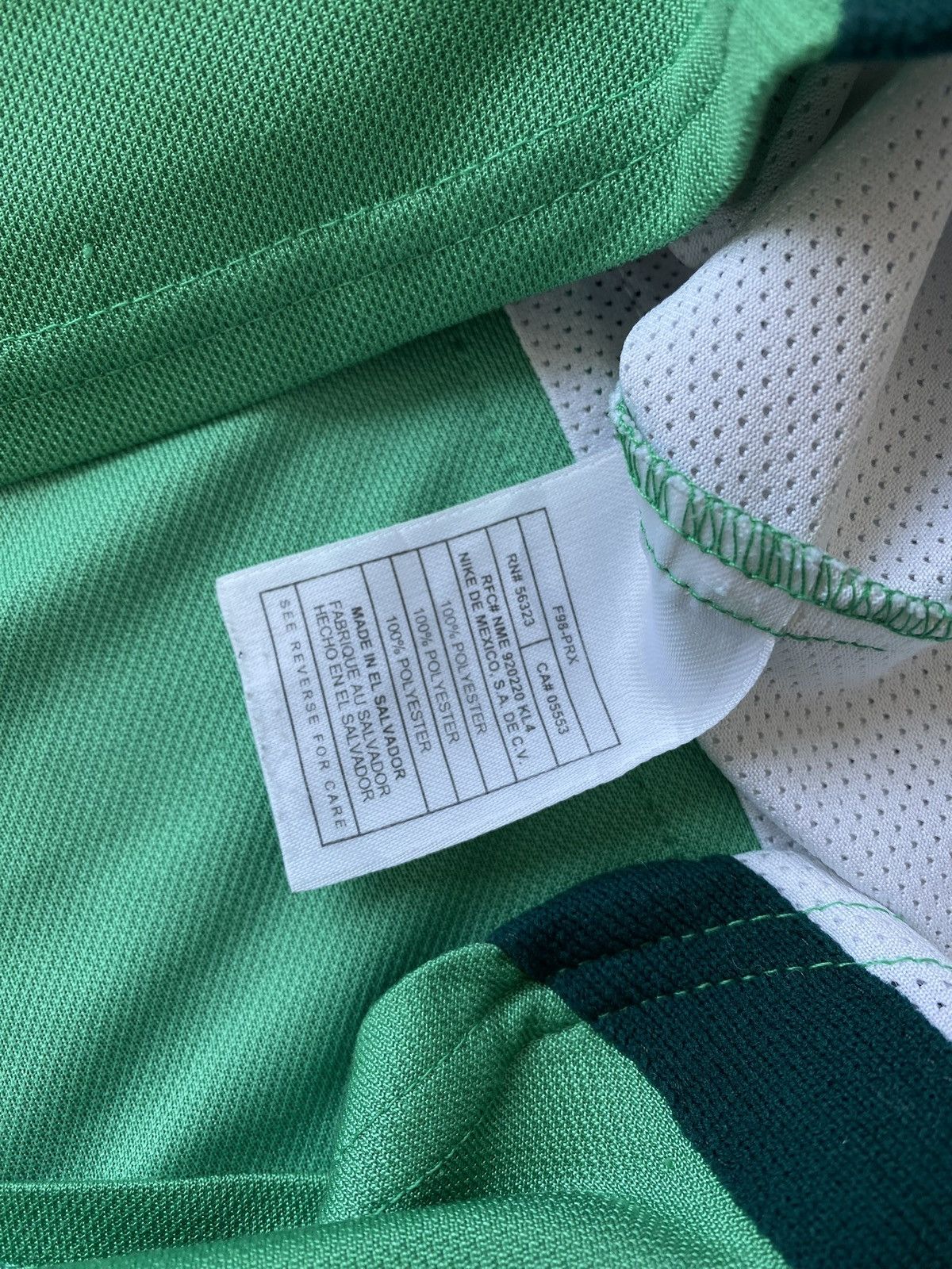 Nike Vintage Nike 1998-2000 Nigeria Home Jersey🇳🇬⚡️ Size US XL / EU 56 / 4 - 9 Thumbnail