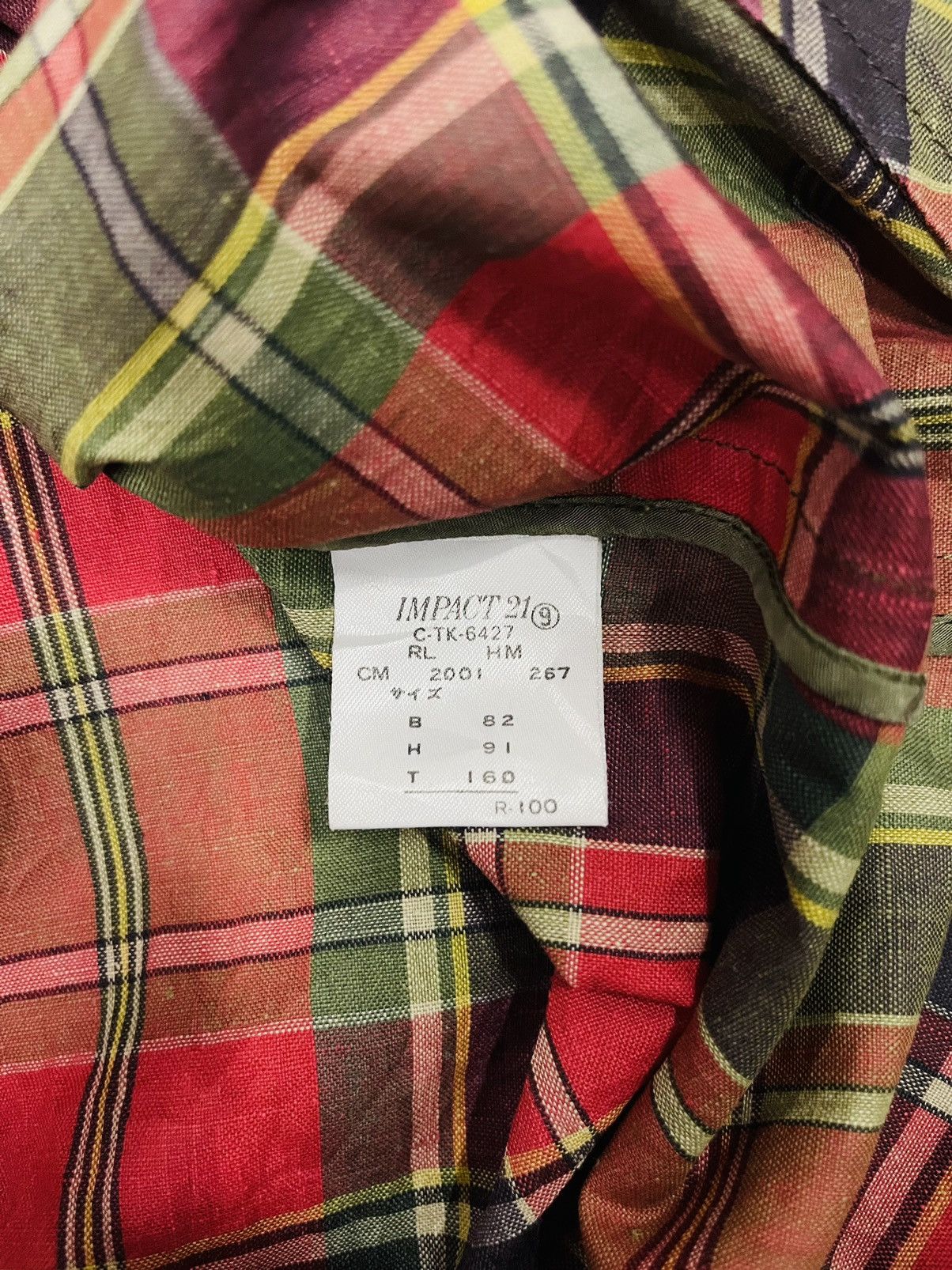 Lauren Ralph Lauren Distressed Ralph Lauren Checkered Trench Coat (11) Size US M / EU 48-50 / 2 - 4 Thumbnail
