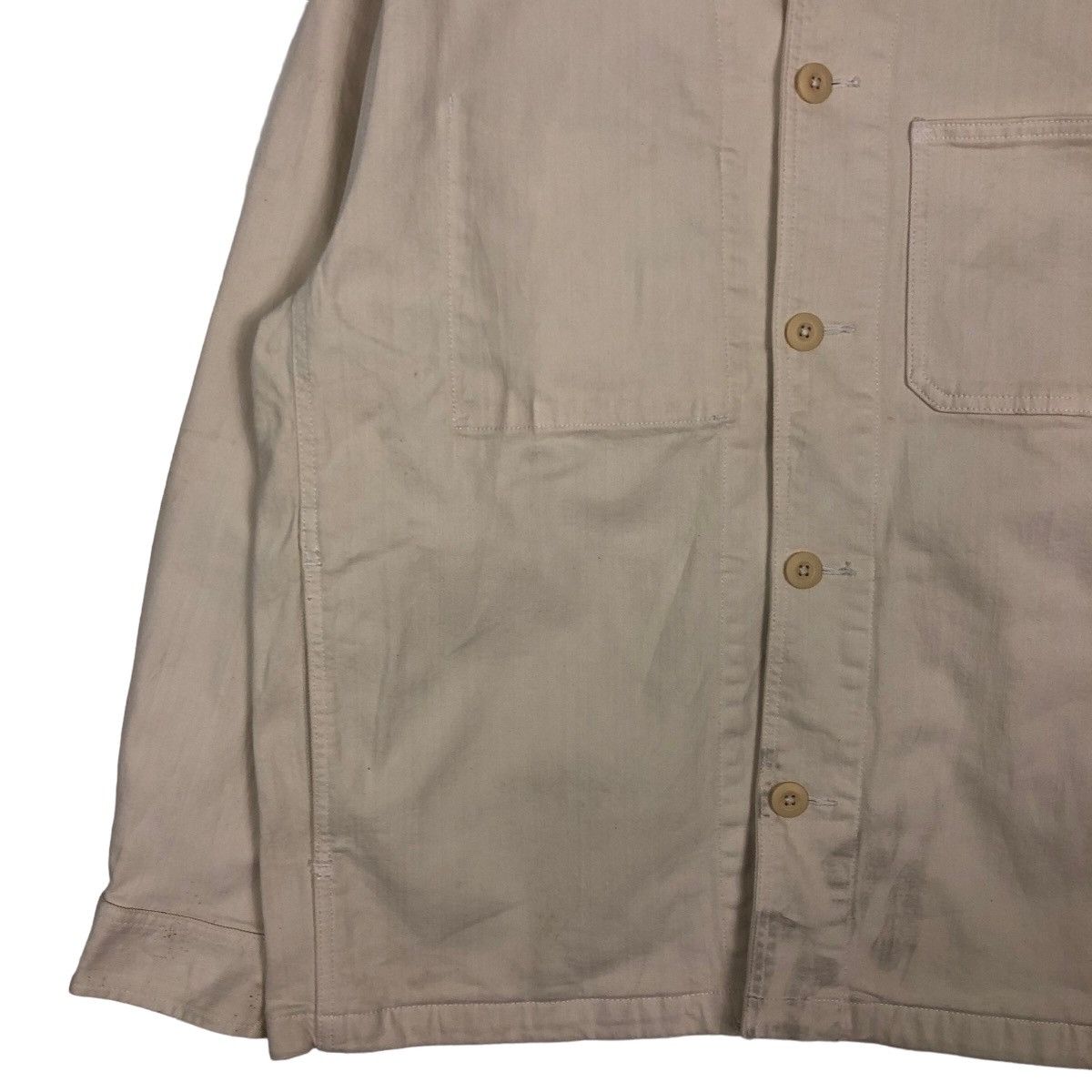 Japanese Brand 🔥Vintage Work Chore Jacket Uniqlo Japan Issey Miyake Size US XL / EU 56 / 4 - 4 Thumbnail