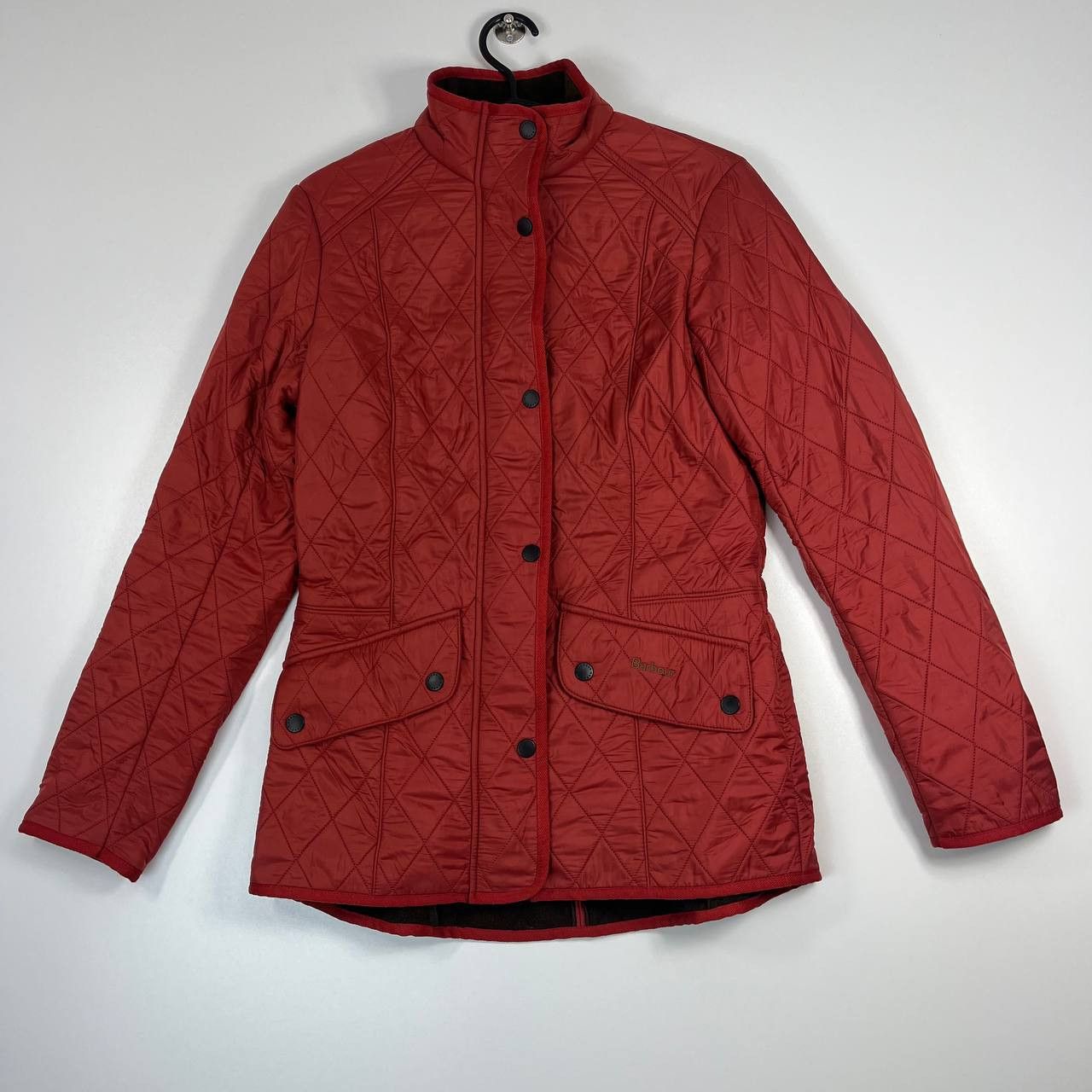 Barbour Cavalary Polarquilt Quilted Jacket Womens Size Uk 10