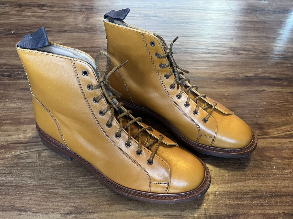 Tricker's Tricker’s Ethan Monkey Boots - Acorn - 10 UK Size US 11 / EU 44 - 1 Thumbnail