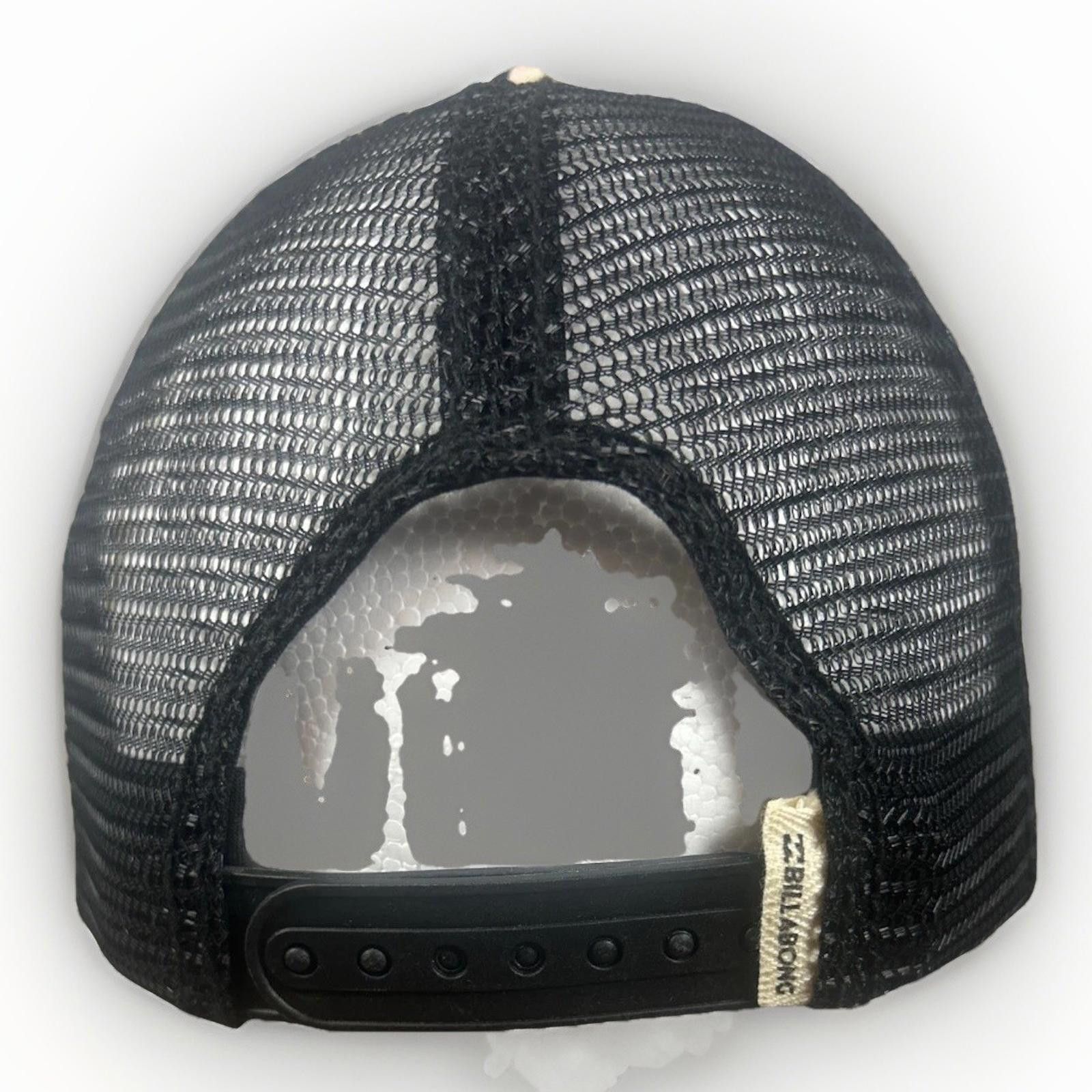 Billabong Billabong Hawaiian Floral Trucker Hat Mesh Back Black Snap Size ONE SIZE - 4 Thumbnail