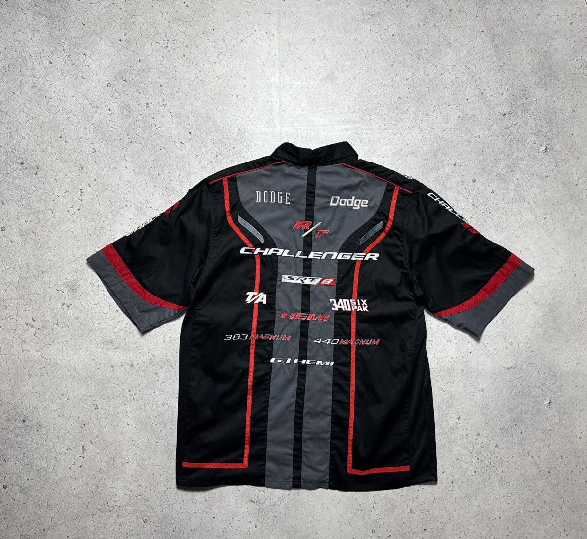 Vintage Dodge Challenger SRT Vintage Racing Shirt Big Logo Size L Size US L / EU 52-54 / 3 - 9 Thumbnail