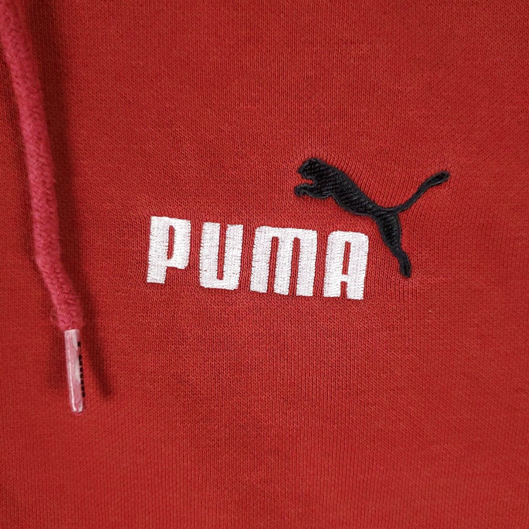 Puma PUMA Hoodie Mens Small Red Casual Pullover Sweatshirt Size US S / EU 44-46 / 1 - 2 Thumbnail