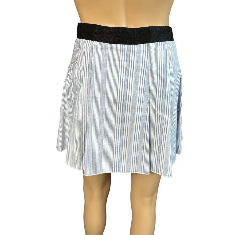 Other NWT New $114 LF Seek the Label Stripe Wrap Mini Skirt Size Size 27" / US 4 / IT 40 - 2 Thumbnail