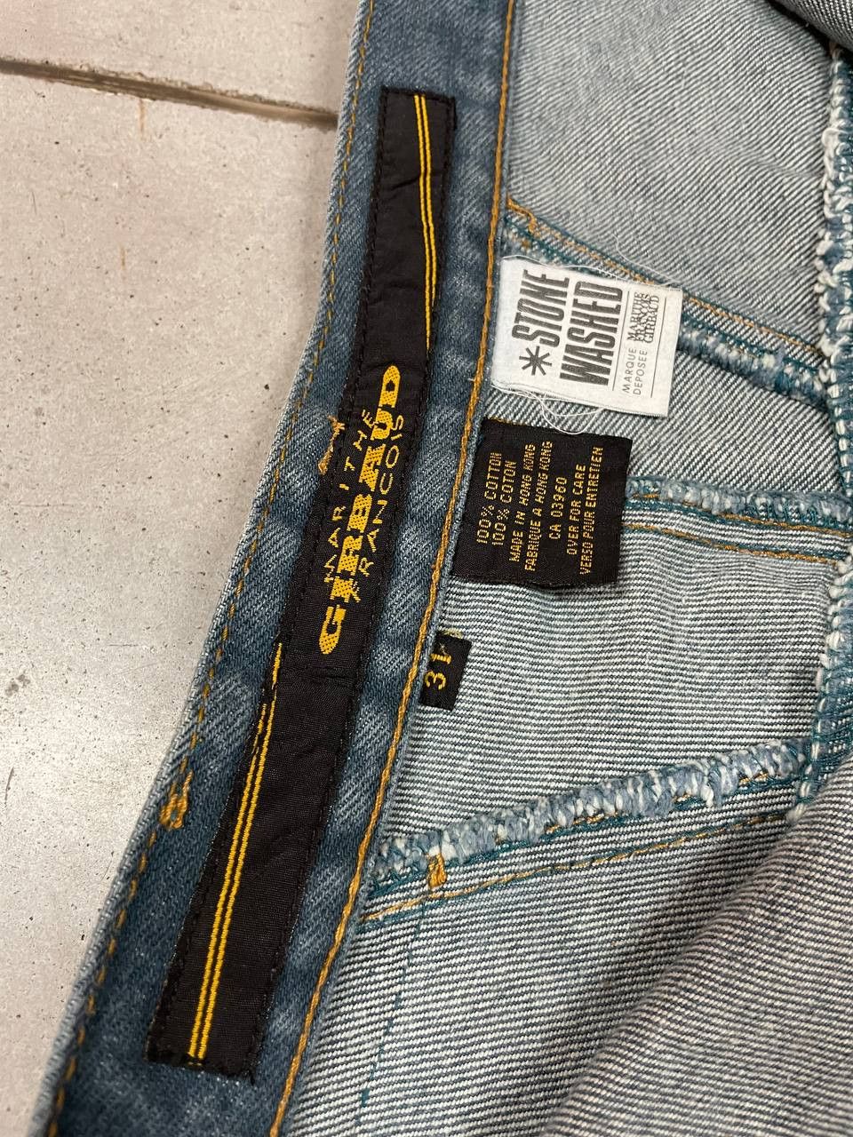 Marithe + Francois Girbaud Stone Washed Vintage Marithe Francois Girbaud Jeans Size US 31 - 12 Thumbnail