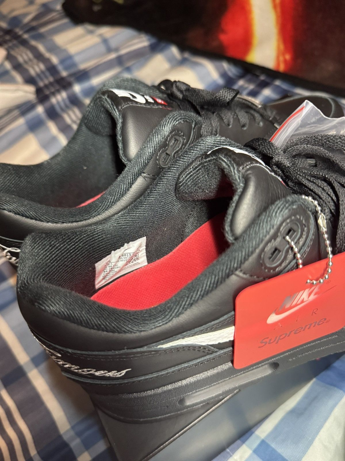 Nike × Supreme Nike Air Max 1 '87 SP Size US 10.5 / EU 43-44 - 11 Thumbnail