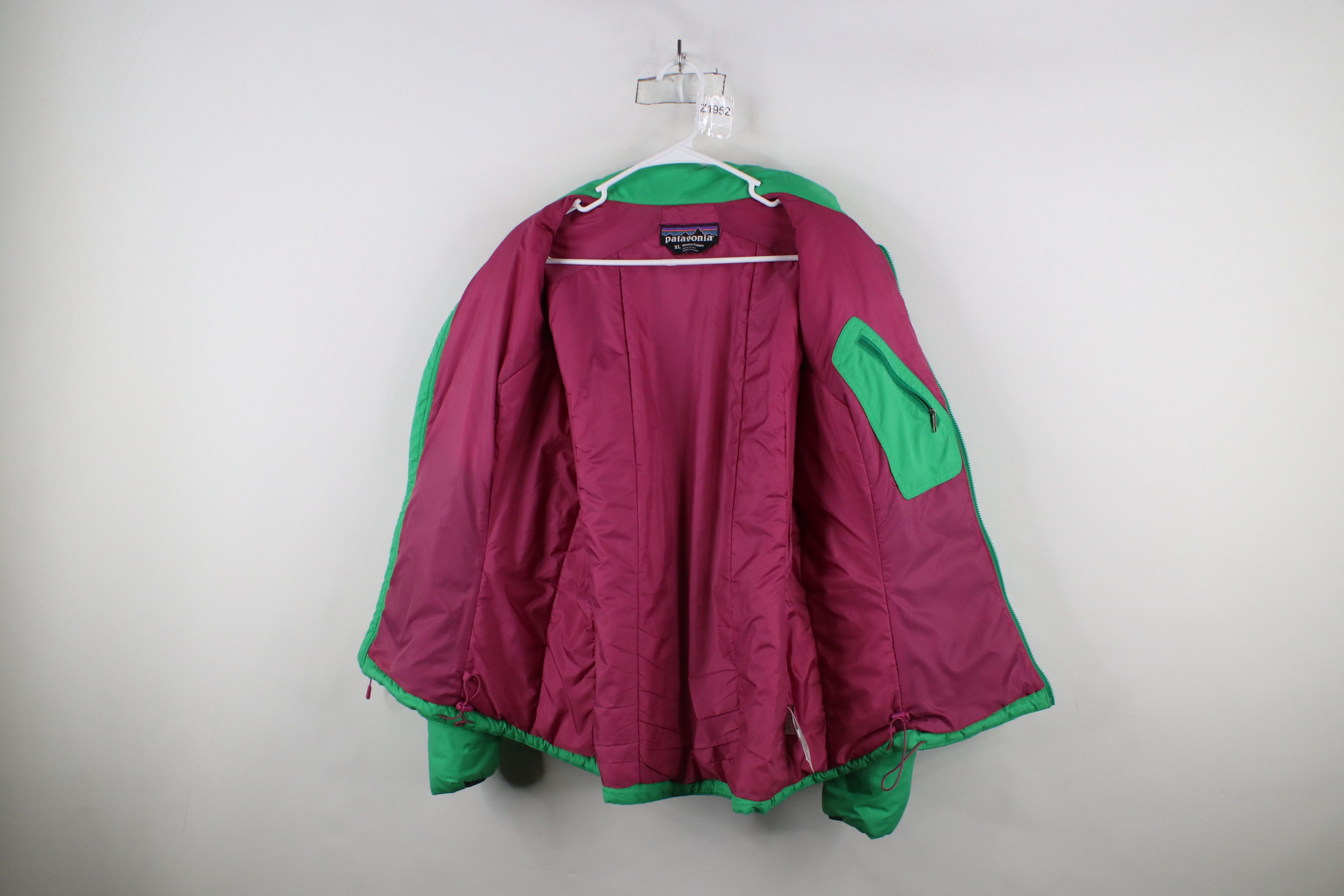 Patagonia × Vintage Vintage Y2K Patagonia Spell Out Micro Puff Puffer Jacket Size XL / US 12-14 / IT 48-50 - 11 Thumbnail