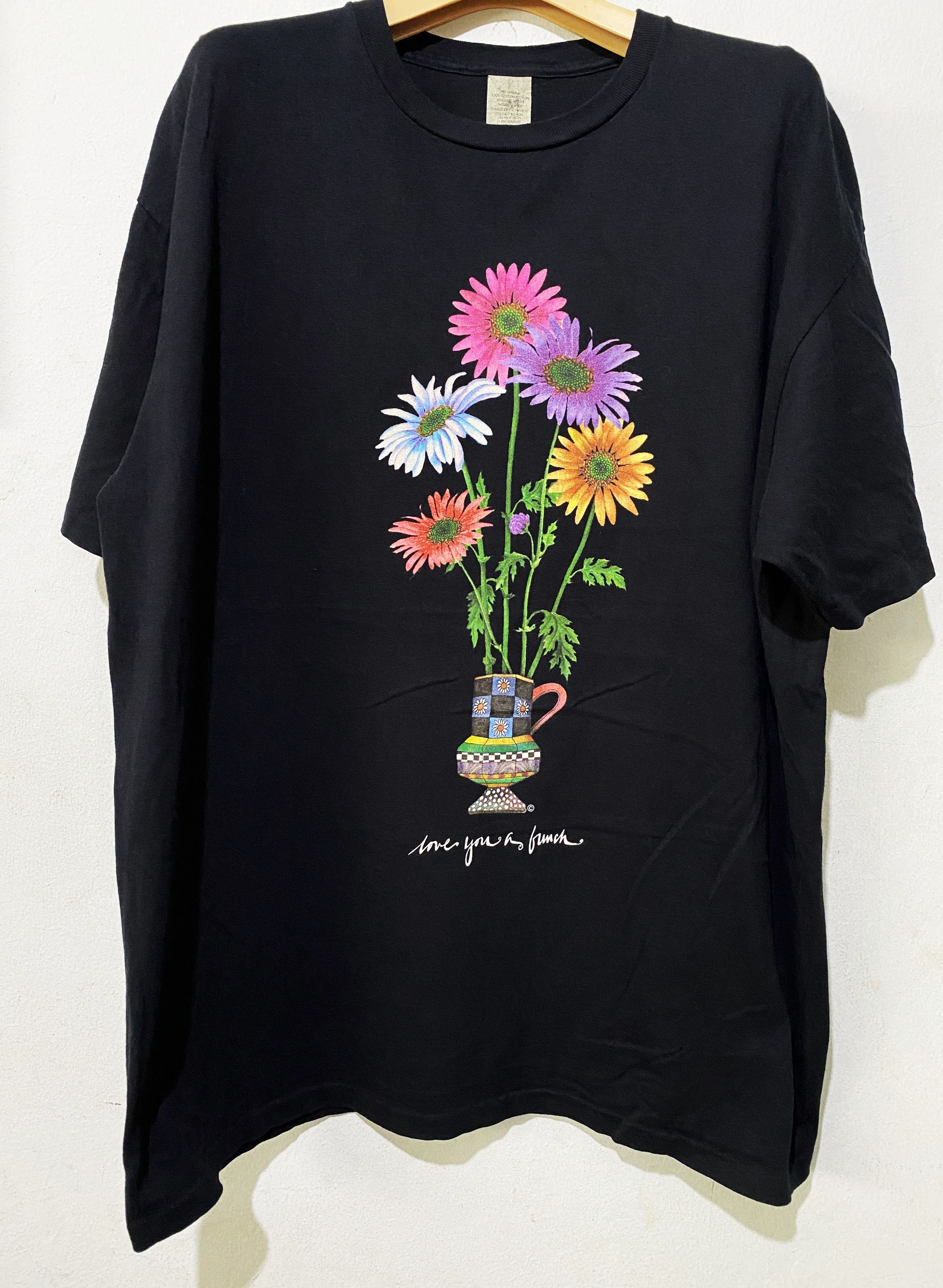 Vintage Vintage 90s Flower Shir Size US L / EU 52-54 / 3 - 1 Thumbnail