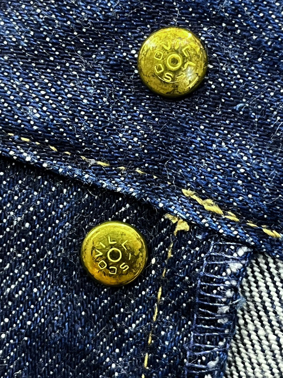 If Six Was Nine × Le Grande Bleu (L.G.B.) 🔥70’s ULTRA FLARE🔥BISON Vintage Buttonfly Bush Pants Size 28" / US 6 / IT 42 - 9 Thumbnail