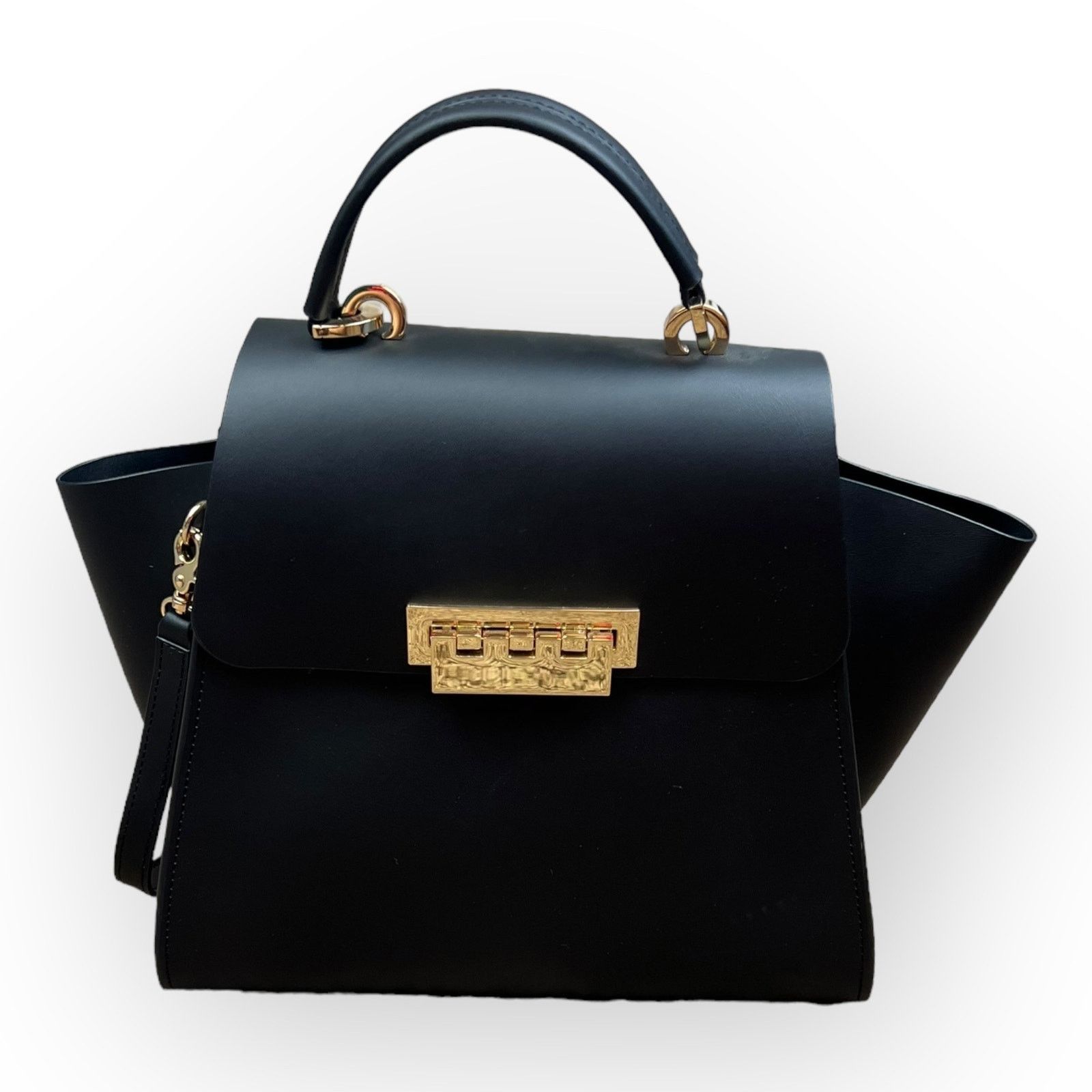 Zac Posen ZAC Zac Posen Eartha Top Handle Bag - Black Size ONE SIZE - 9 Thumbnail