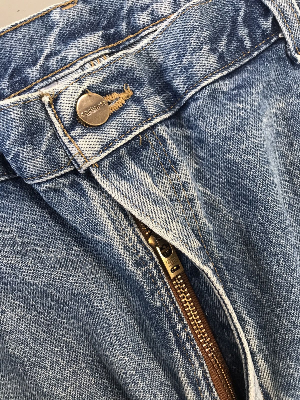 Carhartt × Vintage Vintage Carharttt b01 Des double knee denim Size US 42 / EU 58 - 4 Thumbnail