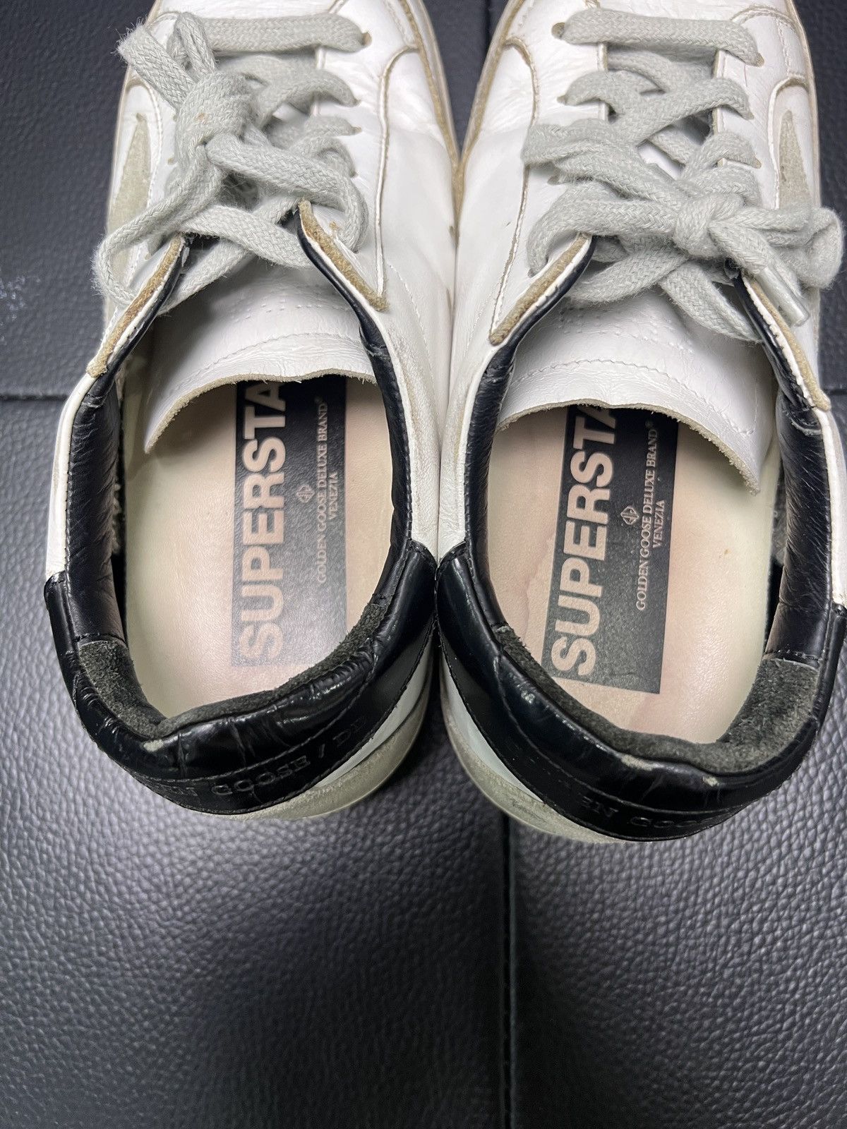 Golden Goose Golden Goose GGDB Distressed Star Sneakers Size US 5 / IT 35 - 14 Thumbnail