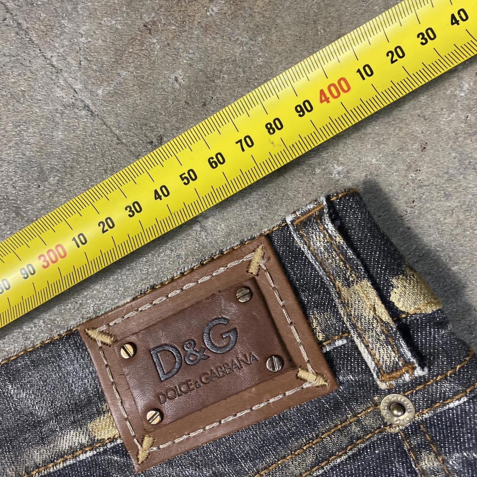 Dolce & Gabbana Dolce and Gabanna Heavy Denim Jeans Size 29" - 8 Thumbnail