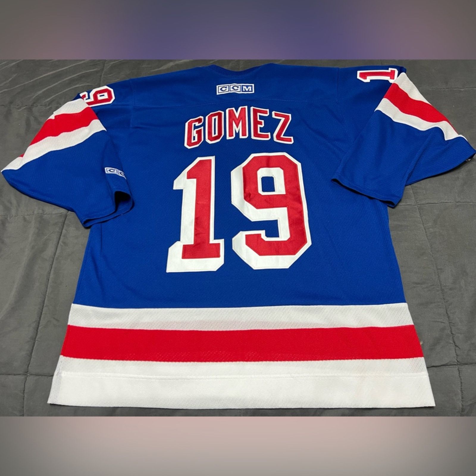 Ccm New York Rangers Scott Gomez Authentic CCM Hockey Jersey Size US L / EU 52-54 / 3 - 2 Thumbnail