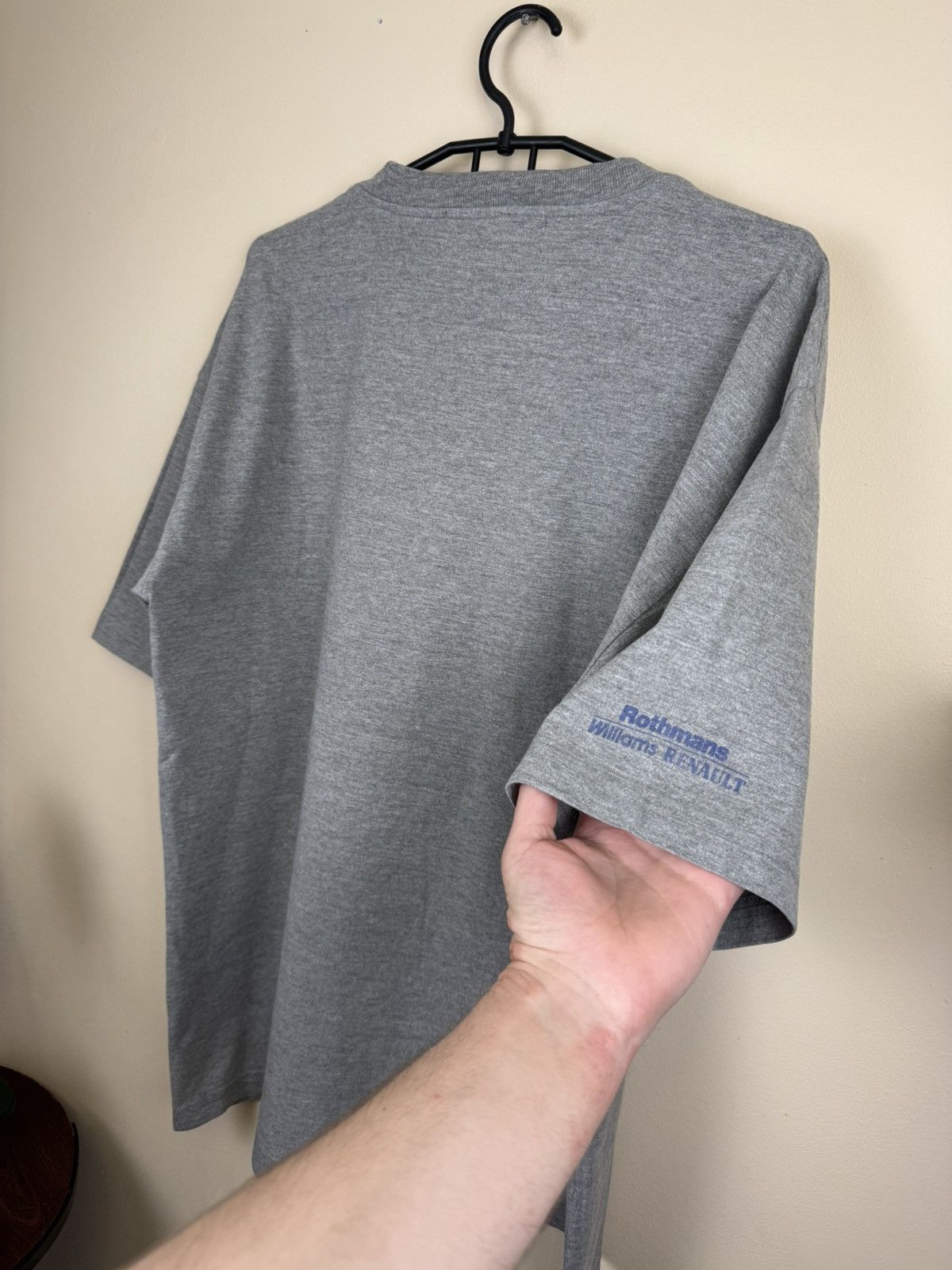 Other Vintage Rothmans Racing Blue T shirt Williams Renault L F1 Size US XL / EU 56 / 4 - 13 Thumbnail